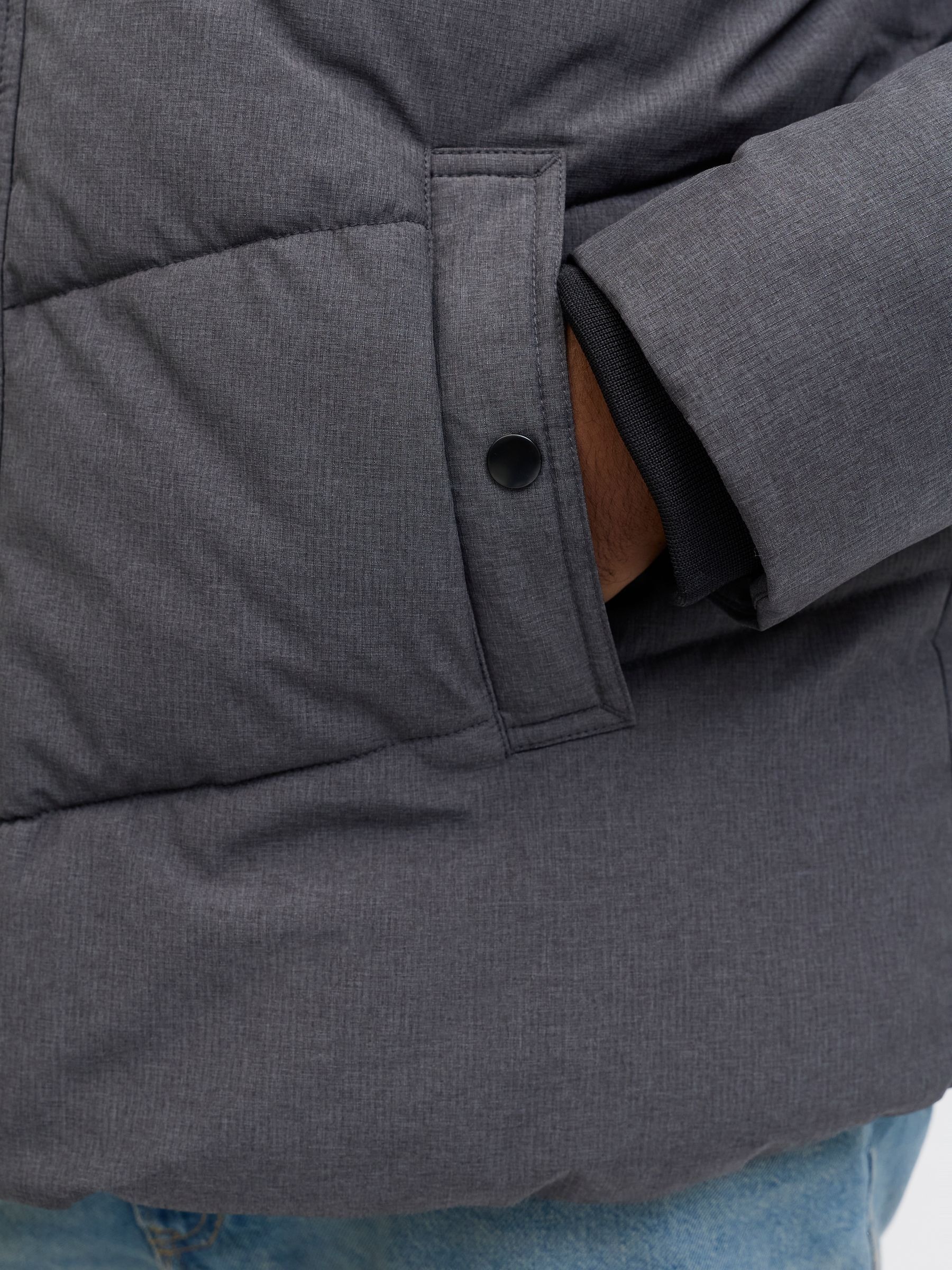 Jack & Jones PlusSize Steppjacke »JJMORGAN PUFFER JACKET PLS« mit Kapuze