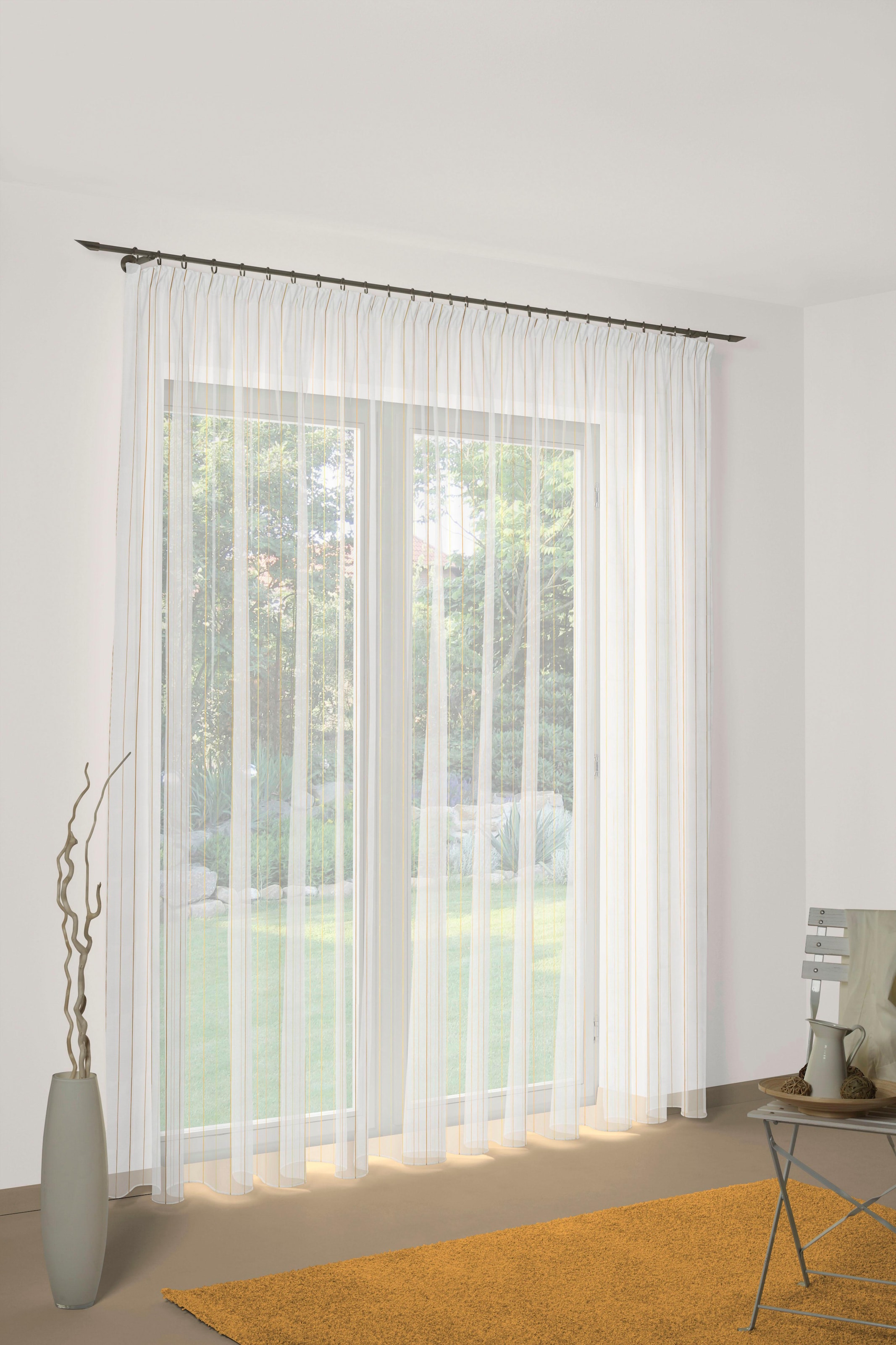 Wirth Gardine »7227« Faltenband 1 Stk. tlg. Store - Faltenband 1:3 günstig online kaufen
