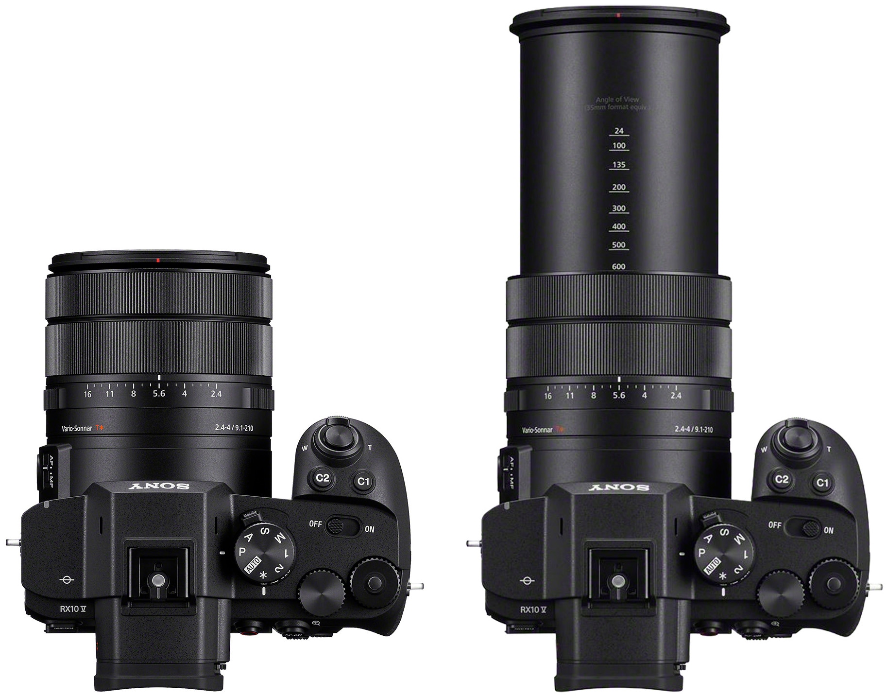 Sony Bridge-Kamera »DSC-RX10M5« ZEISS® Vario-Sonnar T* 24–600 mm11 F2.4–4.0 , 20,1 , Bluetooth | WLAN , inkl. Sony RX10 V | Kamera mit 24–600 mm High-Zoom, Echtzeit-Erkennungs-AF