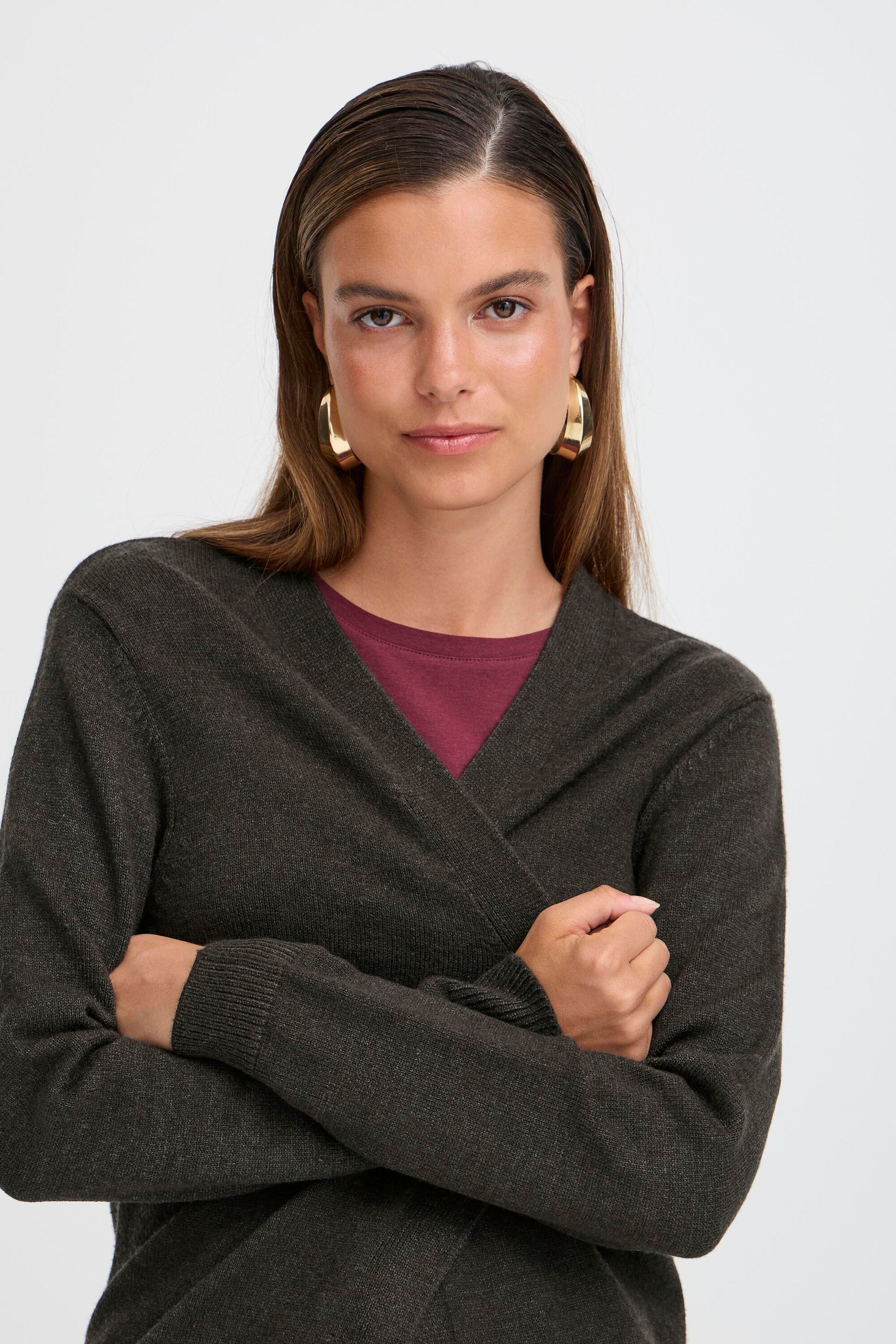 b.young Strickjacke »Langarm BYNONINA«