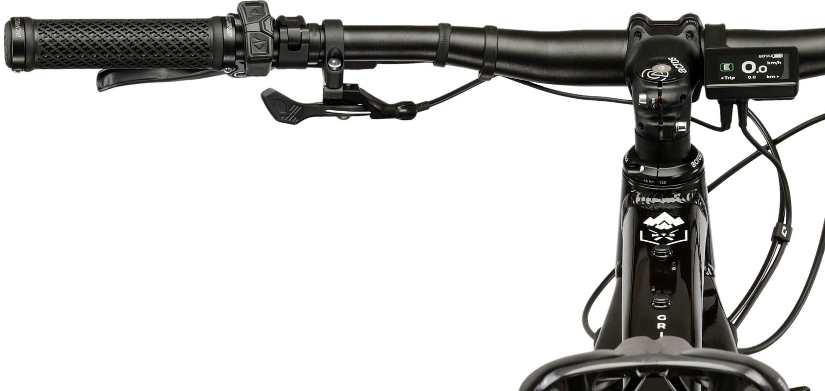 Kross E-Bike »KROSS E-SUV Grist 1.0 29" schwarz«, 10 Gang, Shimano, CUES U6000, Mittelmotor 250 W, Pedelec, Elektrofahrrad für Damen und Herren