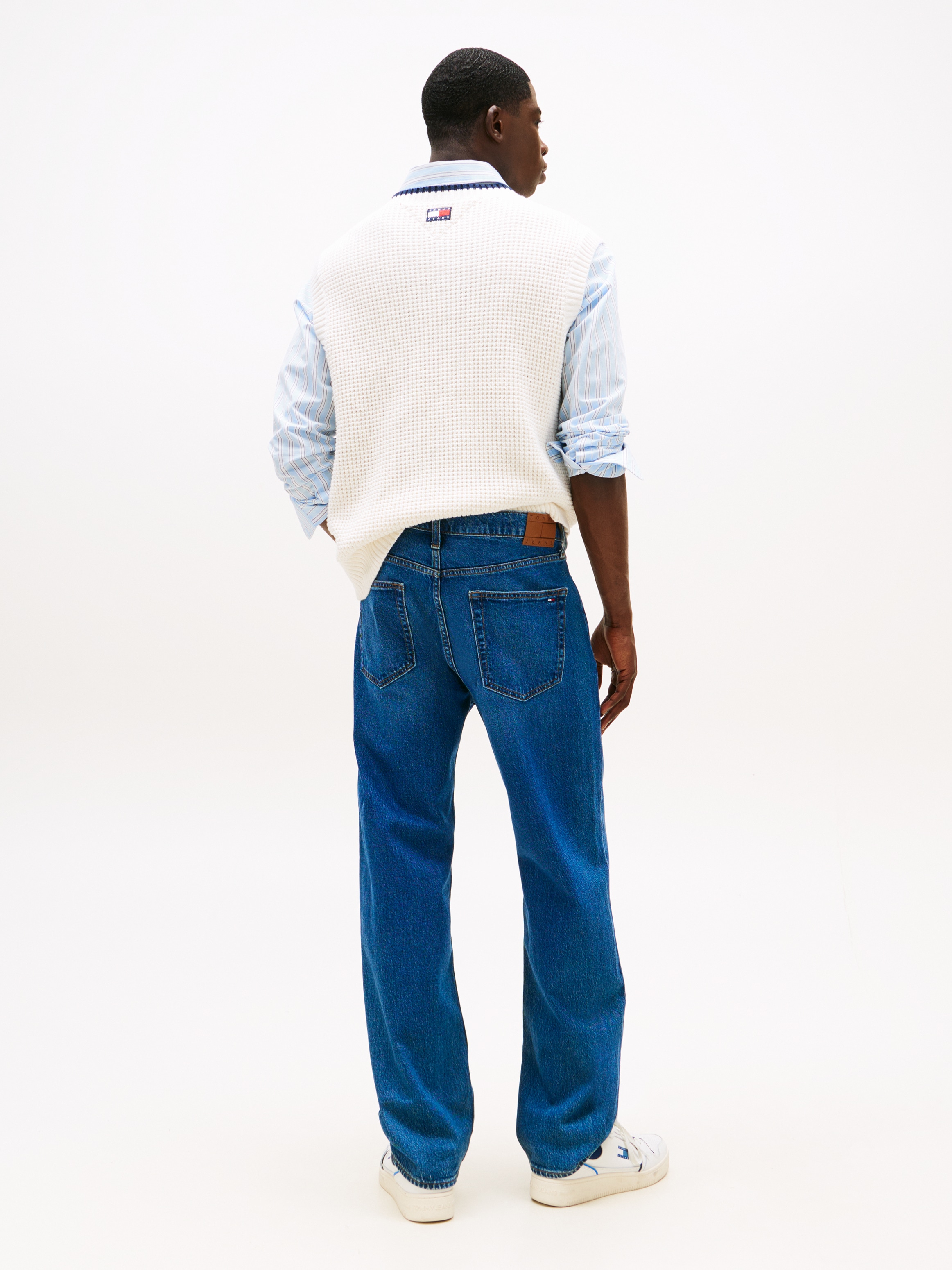 Tommy Jeans Regular-fit-Jeans »Otis Regular Straight«, Mit Gürtelschlaufen