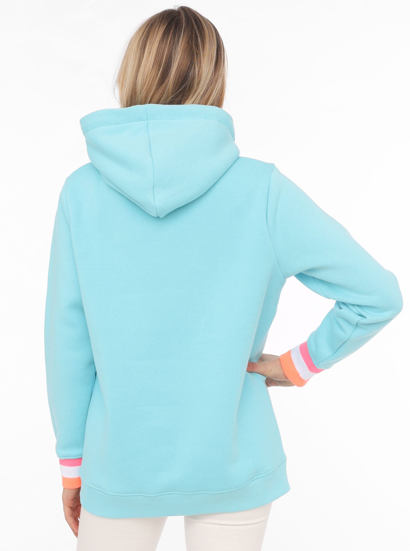 Zwillingsherz Hoodie »"Ahoi Käpt'n"«, mit maritimer Botschaft, lustigen Möwen, Kängurutaschen und Stickerei