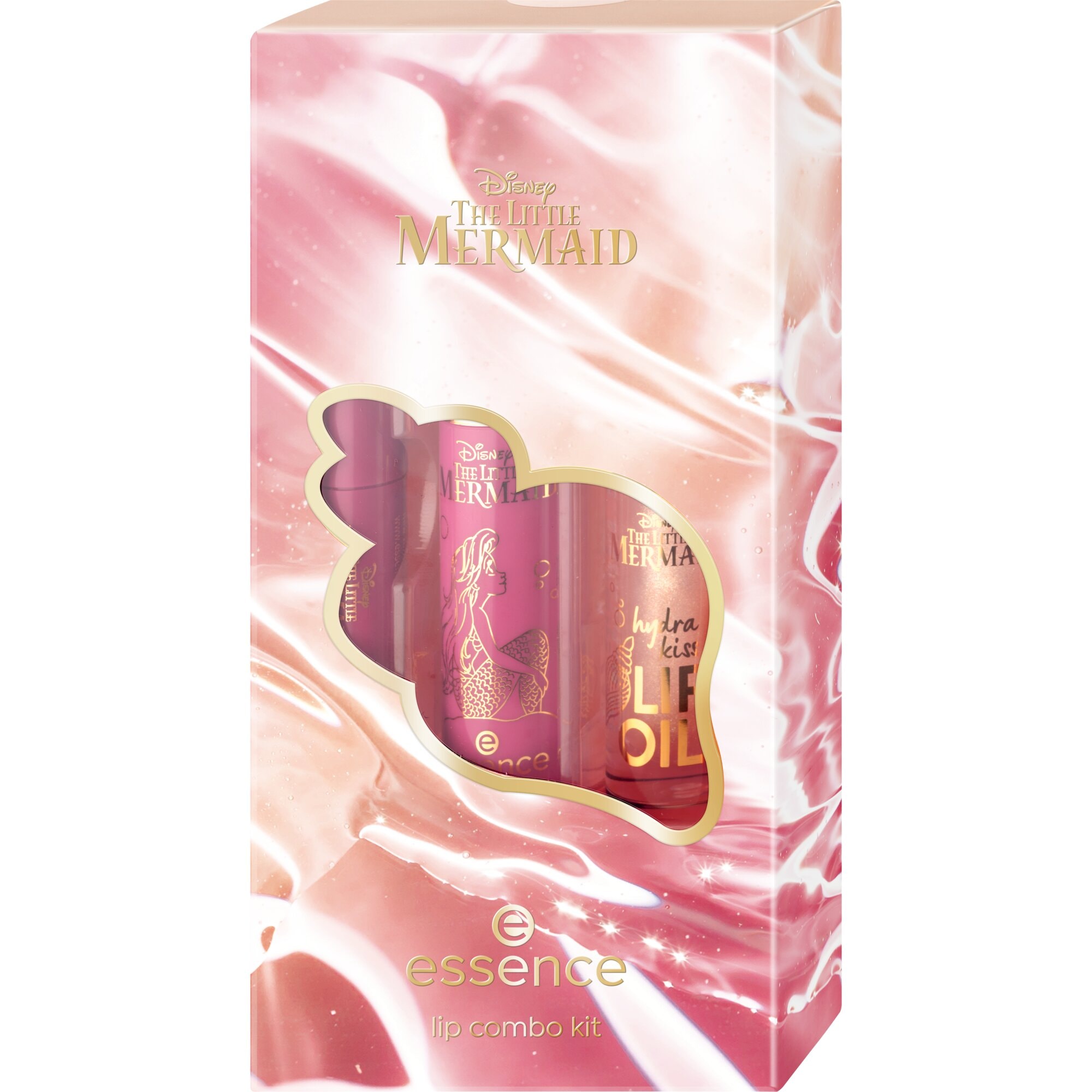 Essence Lipgloss »Disney THE LITTLE MERMAID lip combo kit«