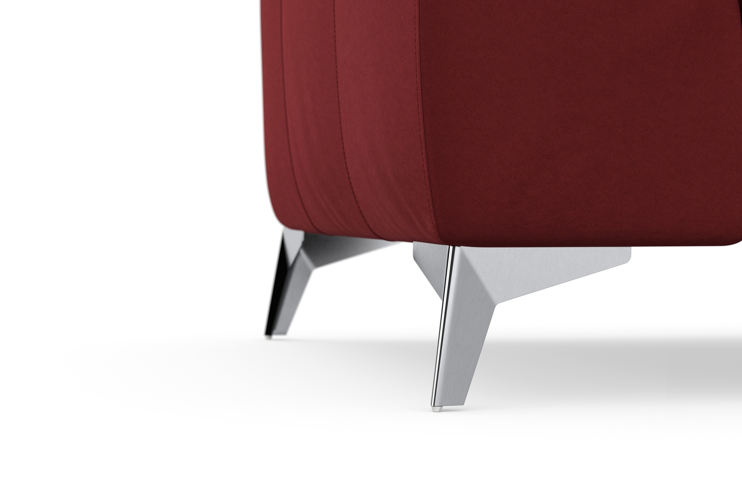 sit&more Ecksofa »Sinatra L-Form«, mit Recamiere, optinal mit Kopfteilverstellung und Armteilfunktion