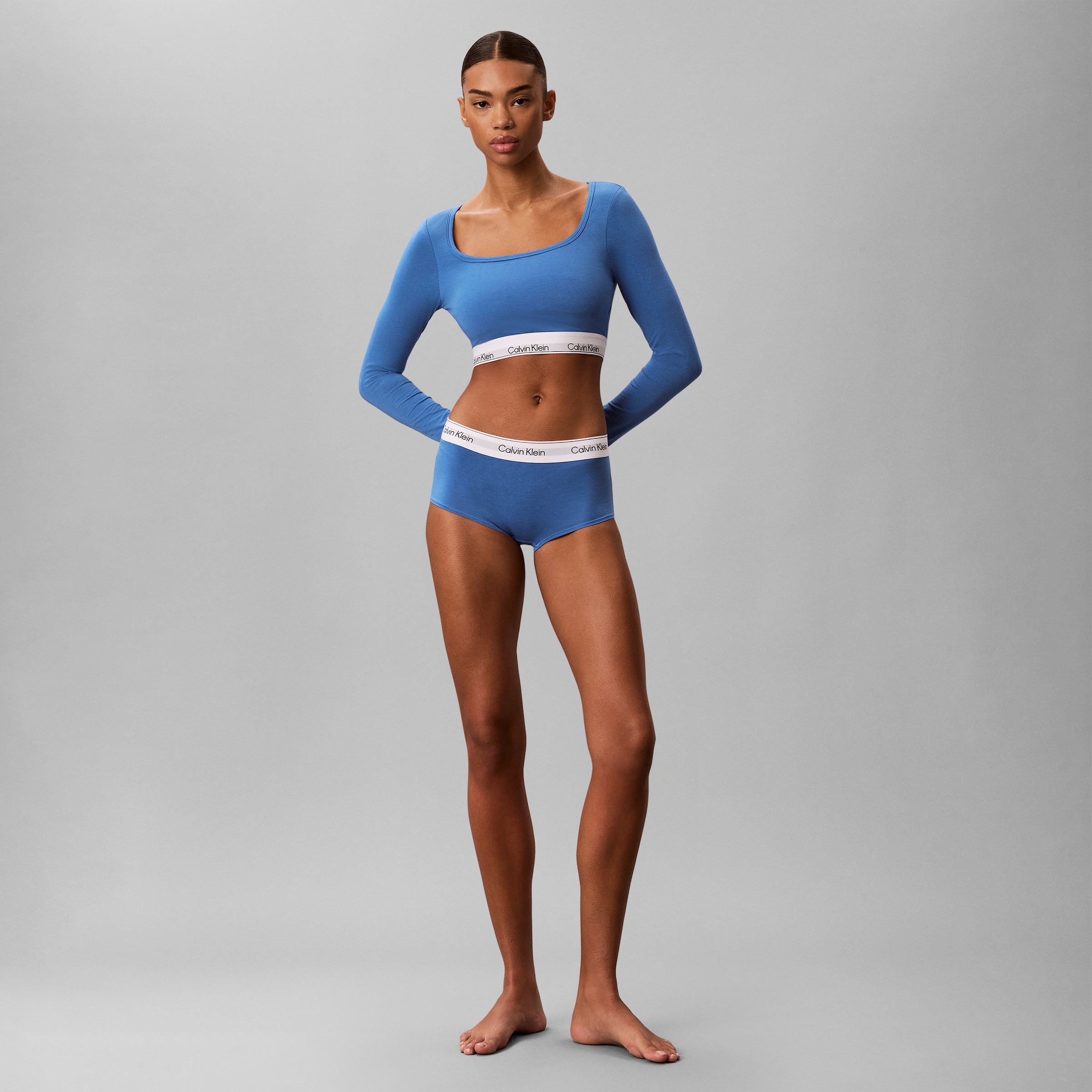 Calvin Klein Underwear Panty »BOYSHORT« elastischer Logo-Bund