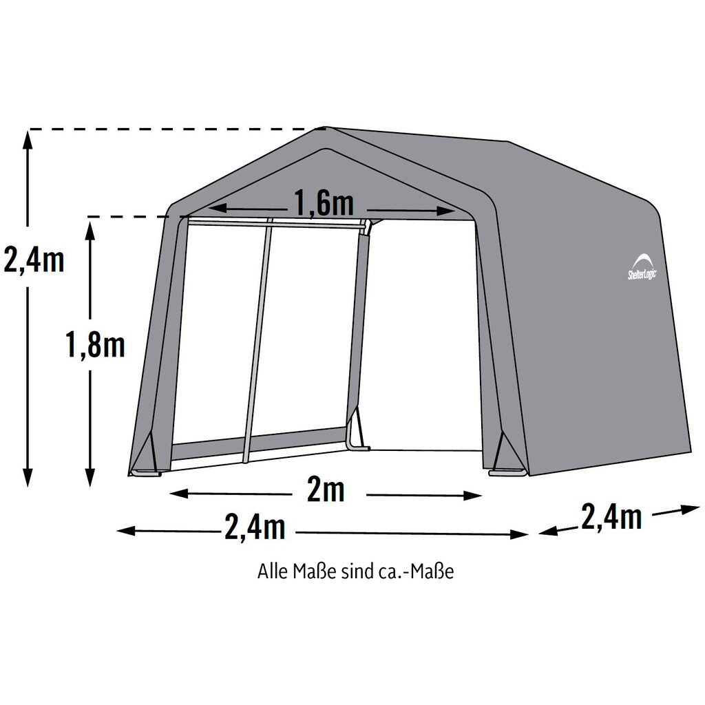 ShelterLogic Foliengerätehaus