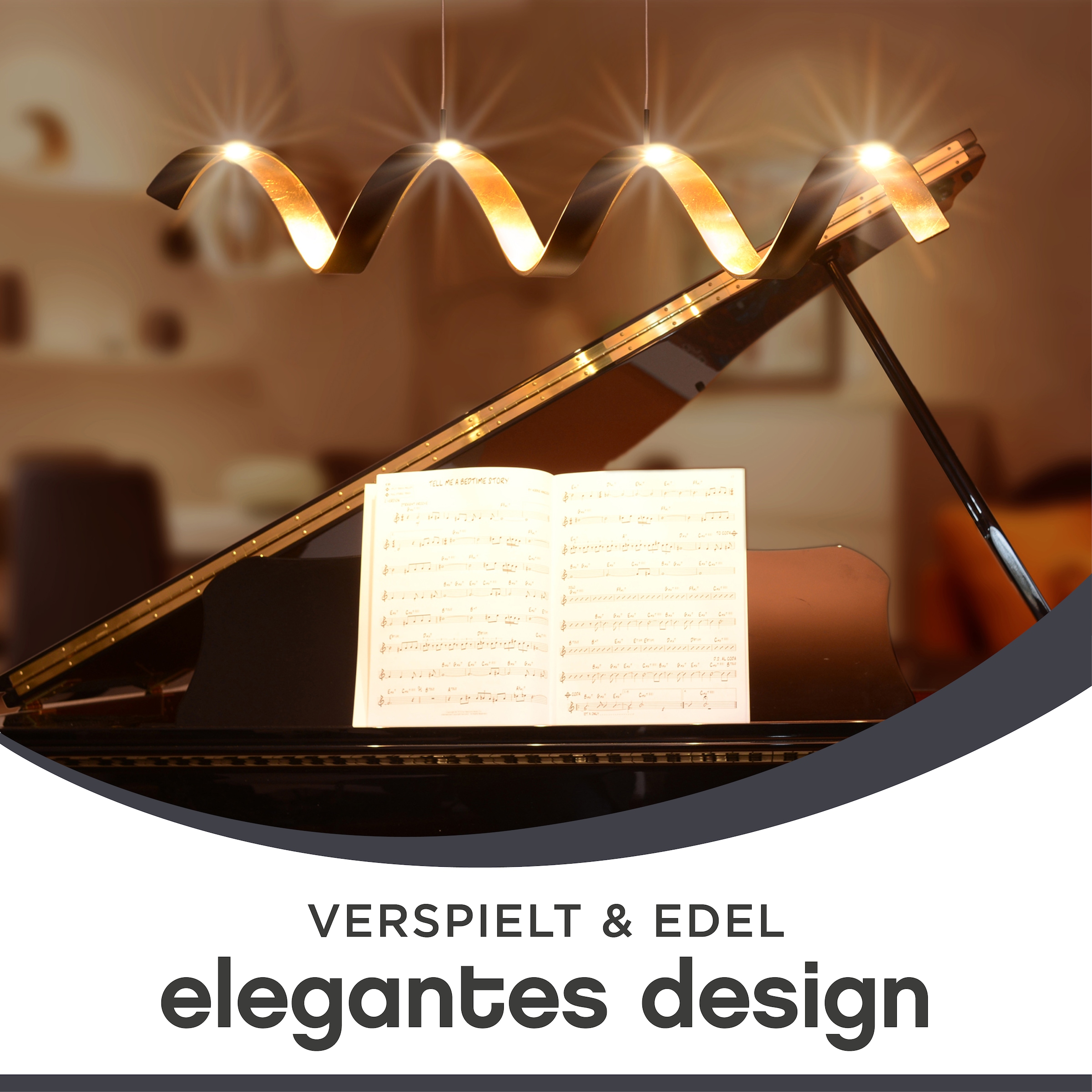 ECO-LIGHT LED Pendelleuchte »HELIX«, Leuchtmittel LED-Modul | LED fest integriert