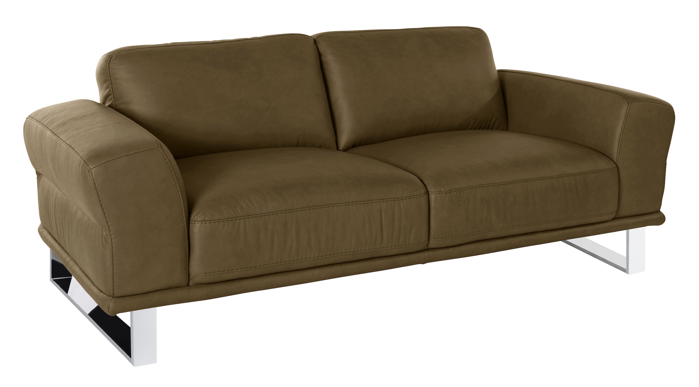 W.SCHILLIG 2,5-Sitzer »montanaa«, mit Metallkufen in Chrom glänzend, Breite 212 cm
