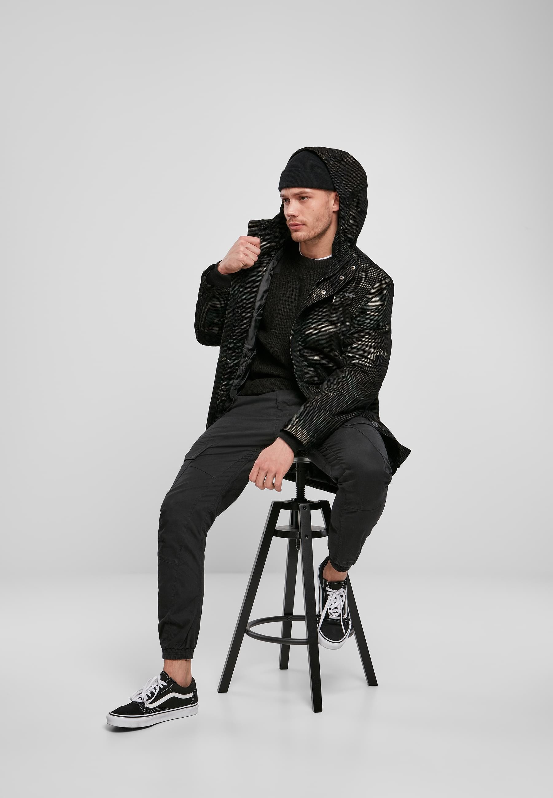 Brandit Wintermantel »Brandit Herren Grid-Camo Parka«