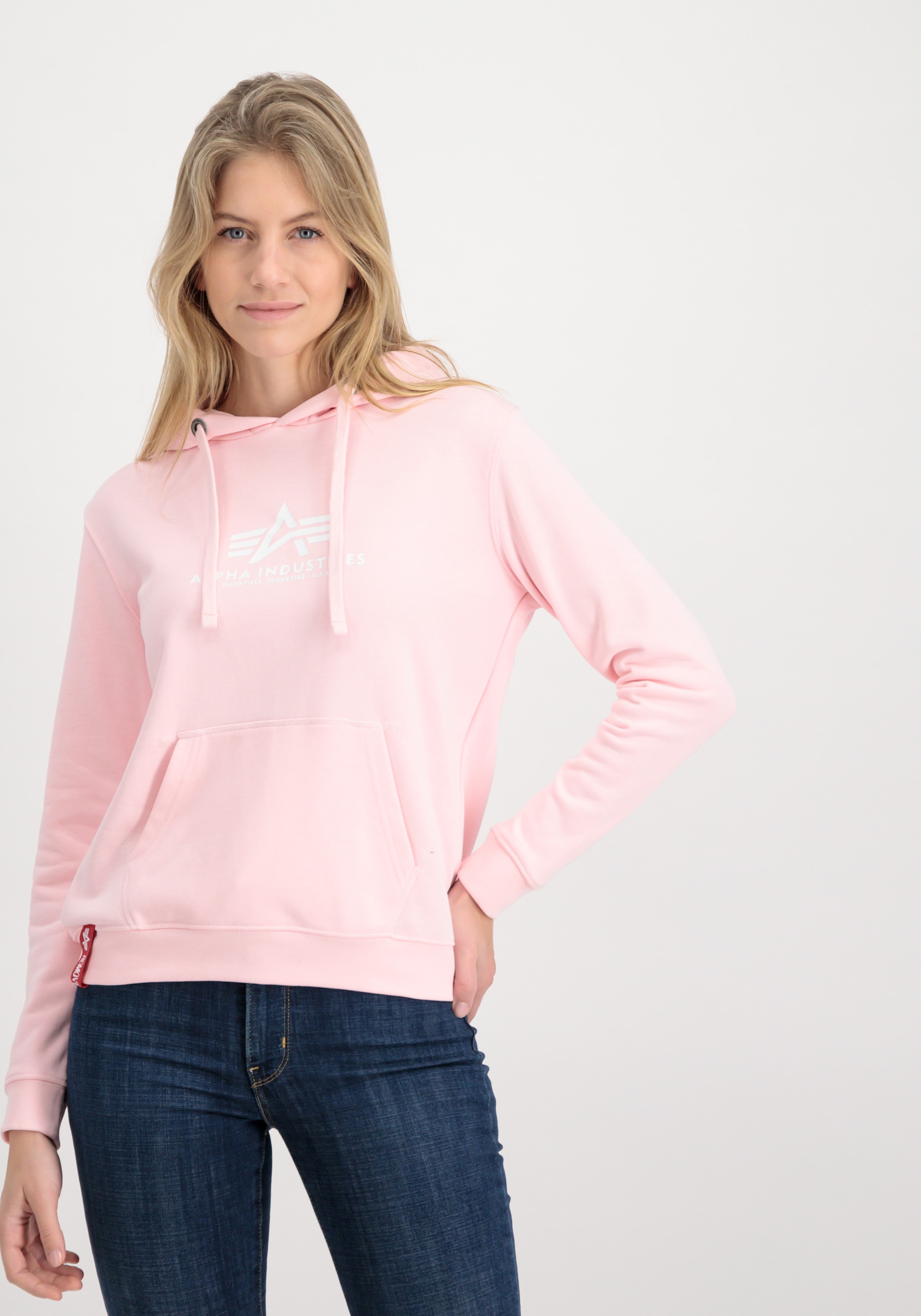 Alpha Industries Hoodie »Alpha Industries Women - Hoodies New Basic Hoodie BL W«