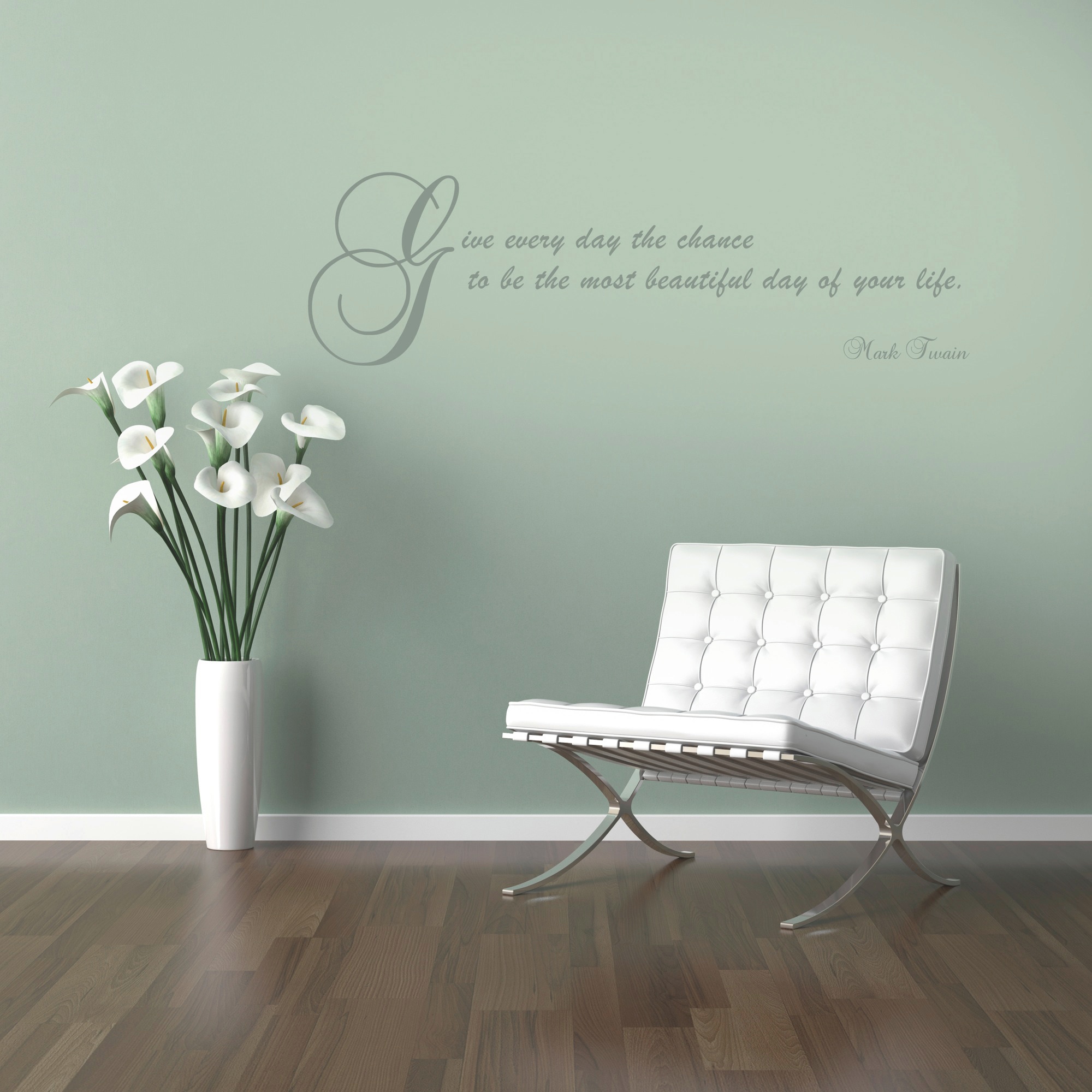 Komar Wandtattoo »Beautiful - Größe 100 x 70 cm«, (13 St.), selbstklebend, Wandsticker