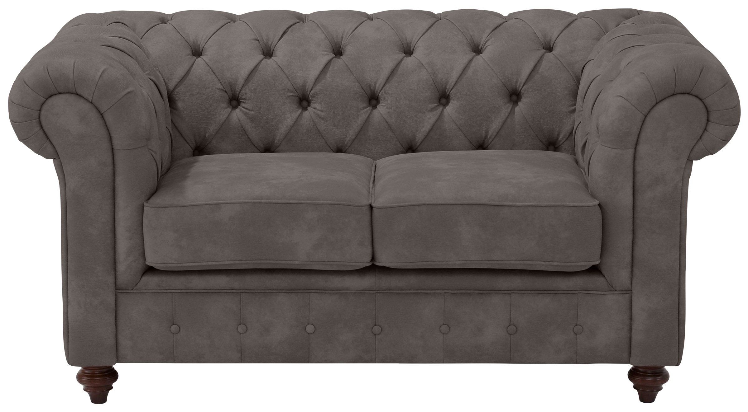Home affaire Chesterfield-Sofa »Chesterfield 2-Sitzer B/T/H: 150/89/74 cm«, günstig online kaufen