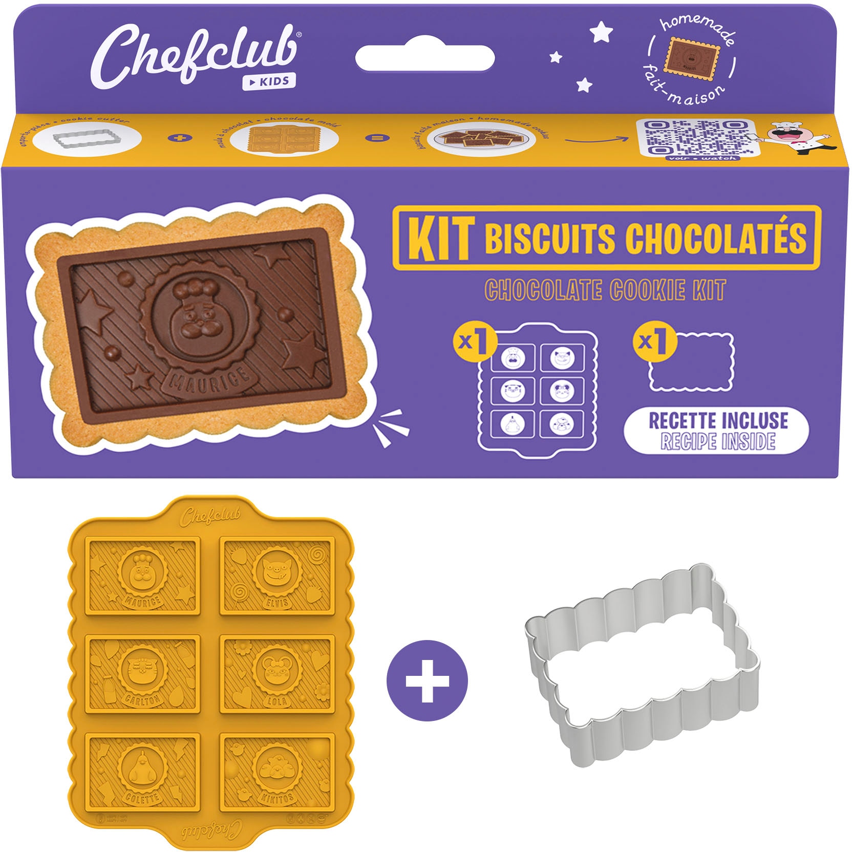 Kinder-Küchenset »Schokoladenkeks- Set für Kinder«, (Set, 3 tlg.)