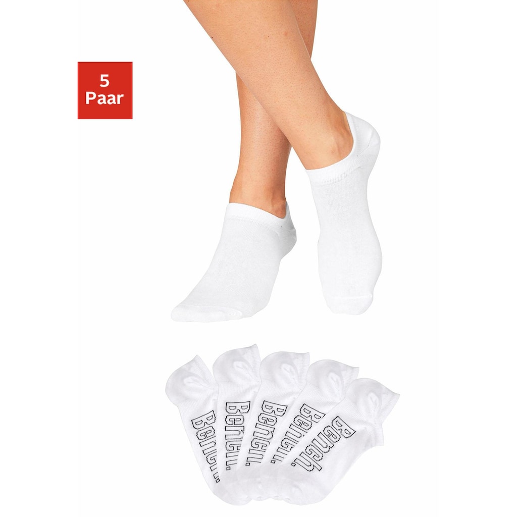 Bench. Sneakersocken, (Set, 5 Paar)