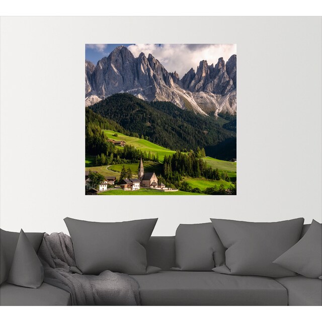 Artland Wandbild »Sommer in Südtirol«, Berge & Alpenbilder, (1 St.), als  Alubild, Leinwandbild, Wandaufkleber oder Poster in versch. Größen online  bestellen