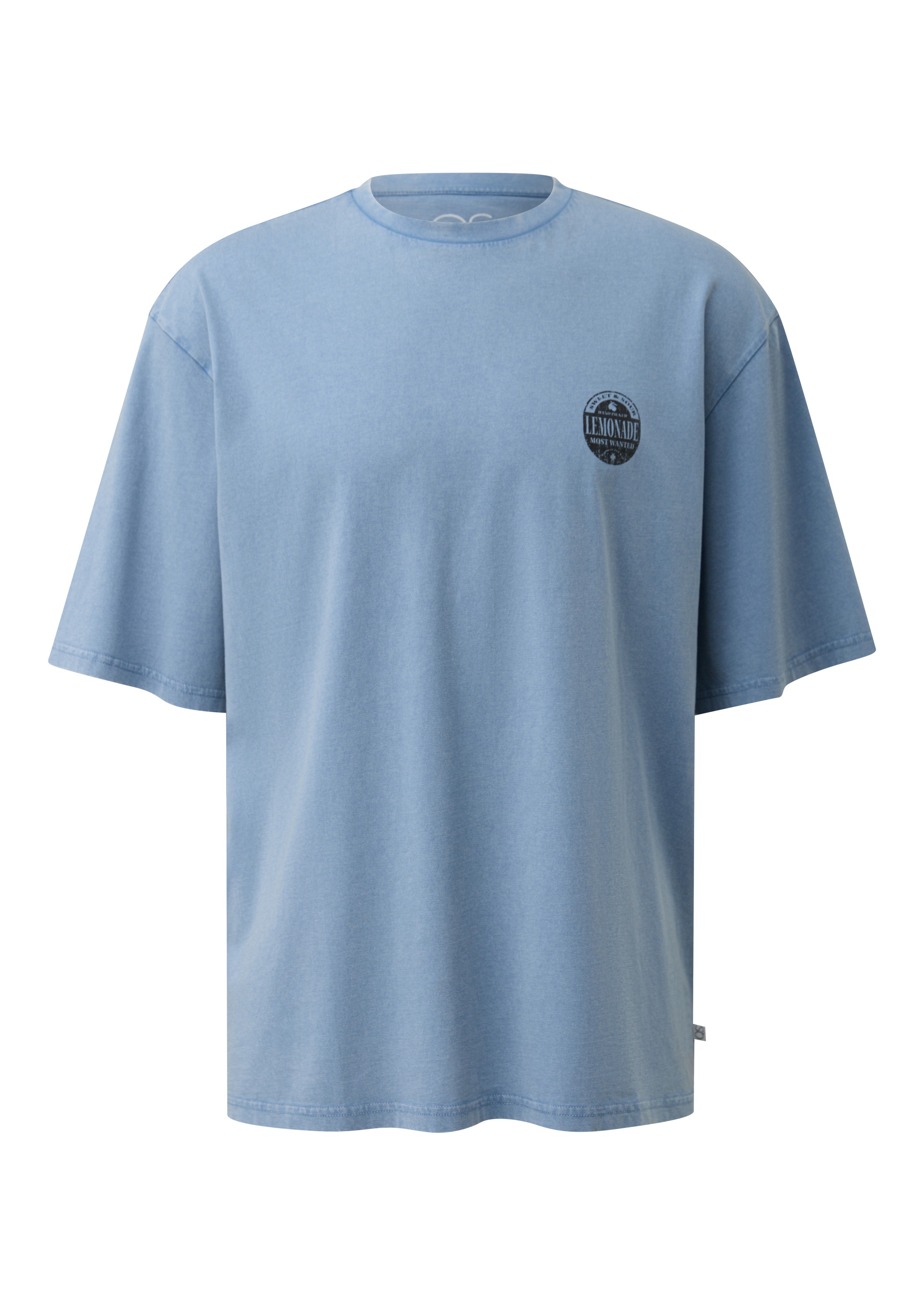 QS Kurzarmshirt mit großem Rückenprint