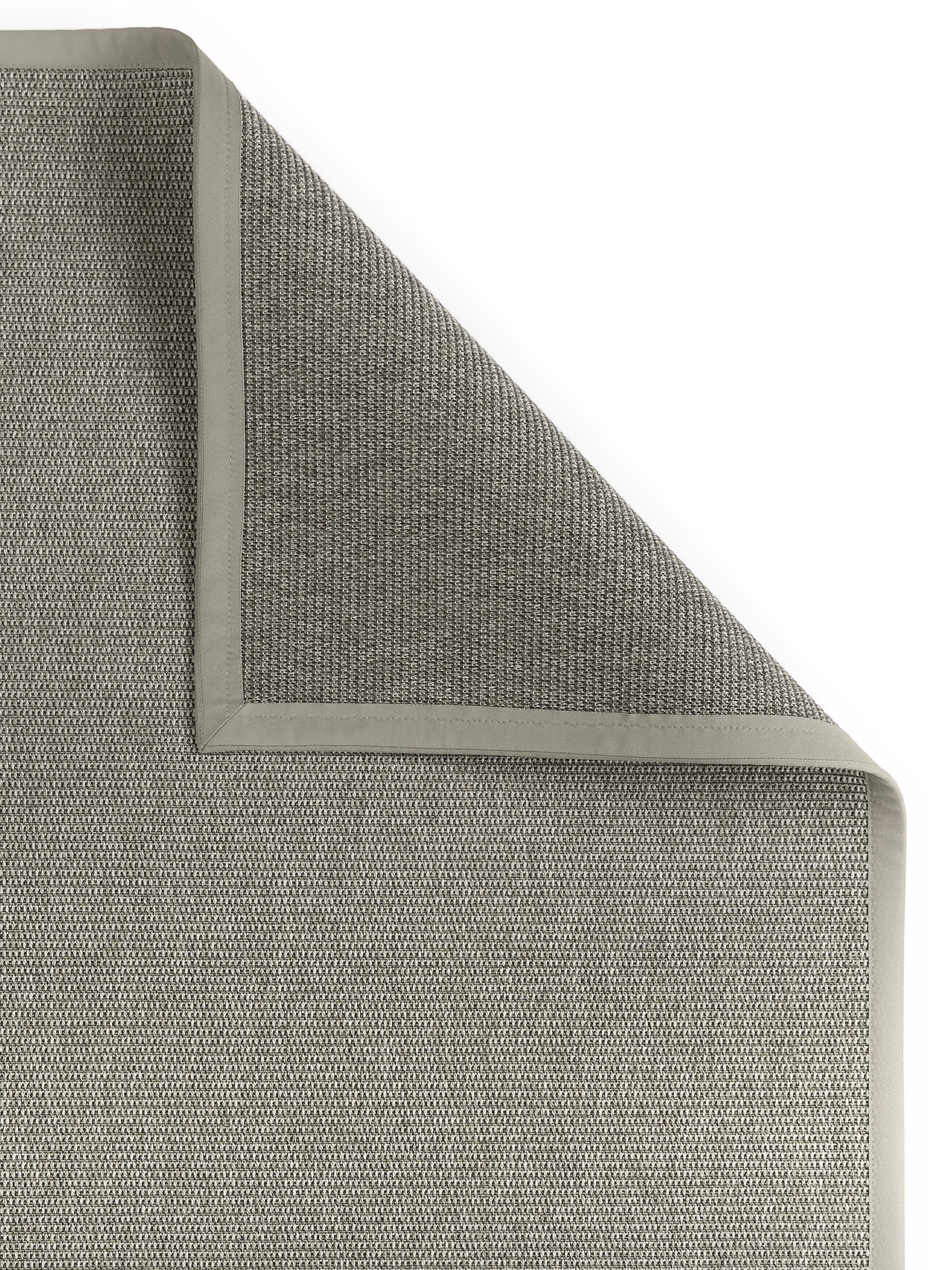 Dekowe Teppich »Basic S2 Twill« rechteckig 10 mm Höhe meliert, Sisaloptik, mit Bordüre, In- und Outdoor geeignet