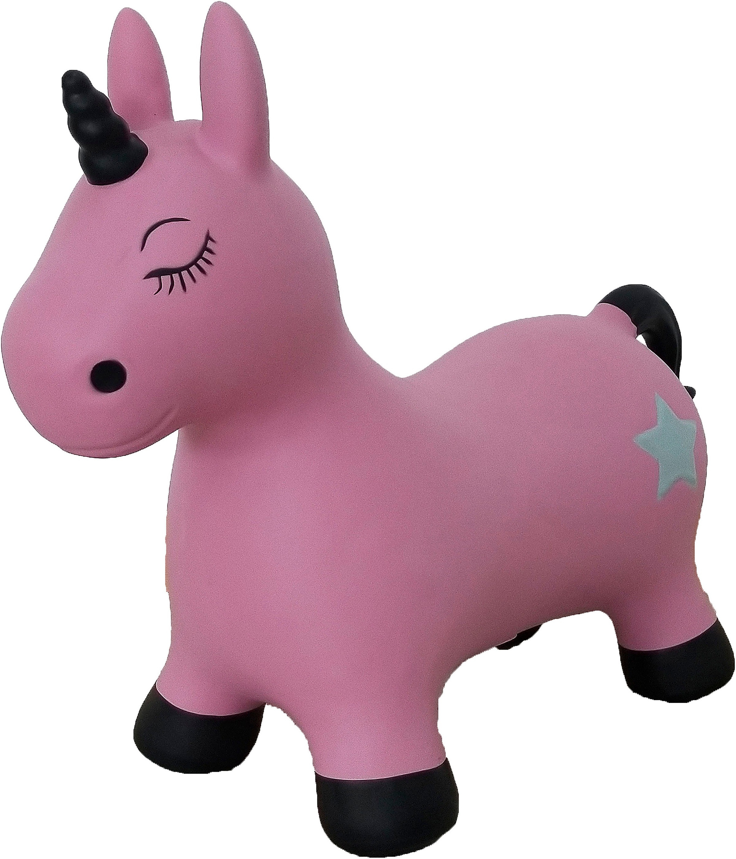 Jamara Hüpftier »Einhorn, pink«, inkl. Luftpumpe
