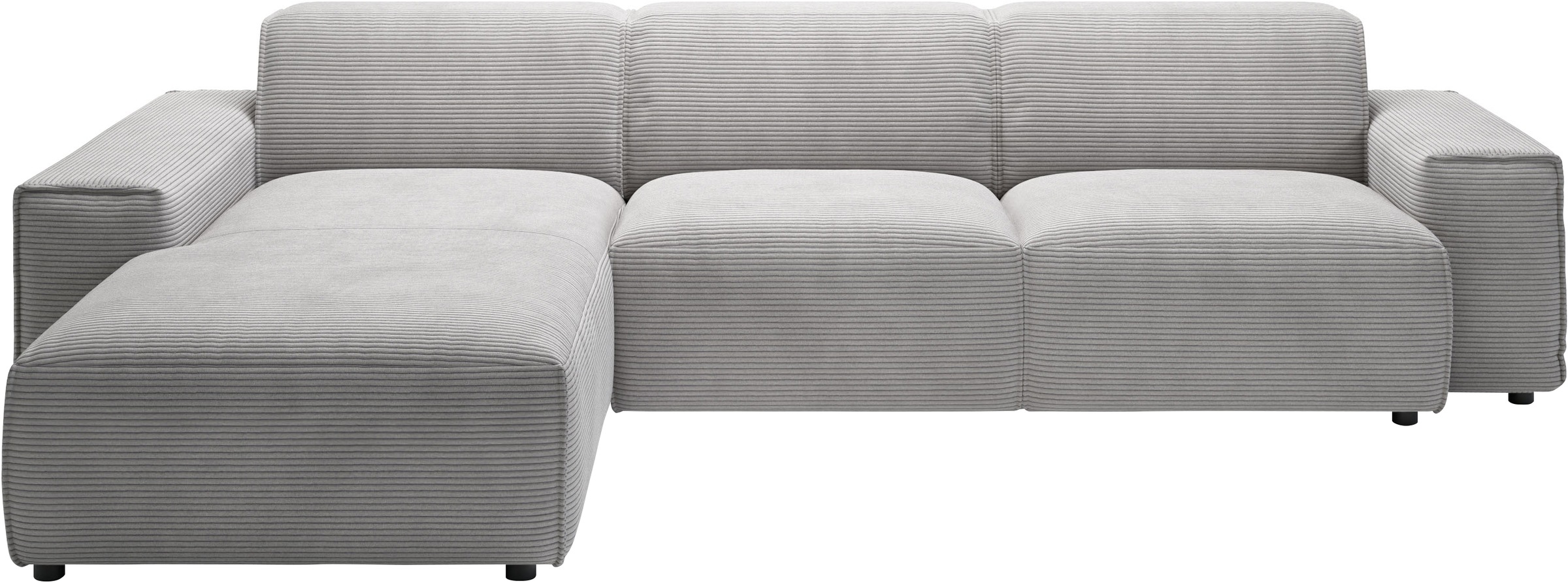 andas Ecksofa »Glimminge auch in Breitcord, Feincord, Bouclé + Easy care-Bezug«, L-Form, Breite 294, Zierkissen