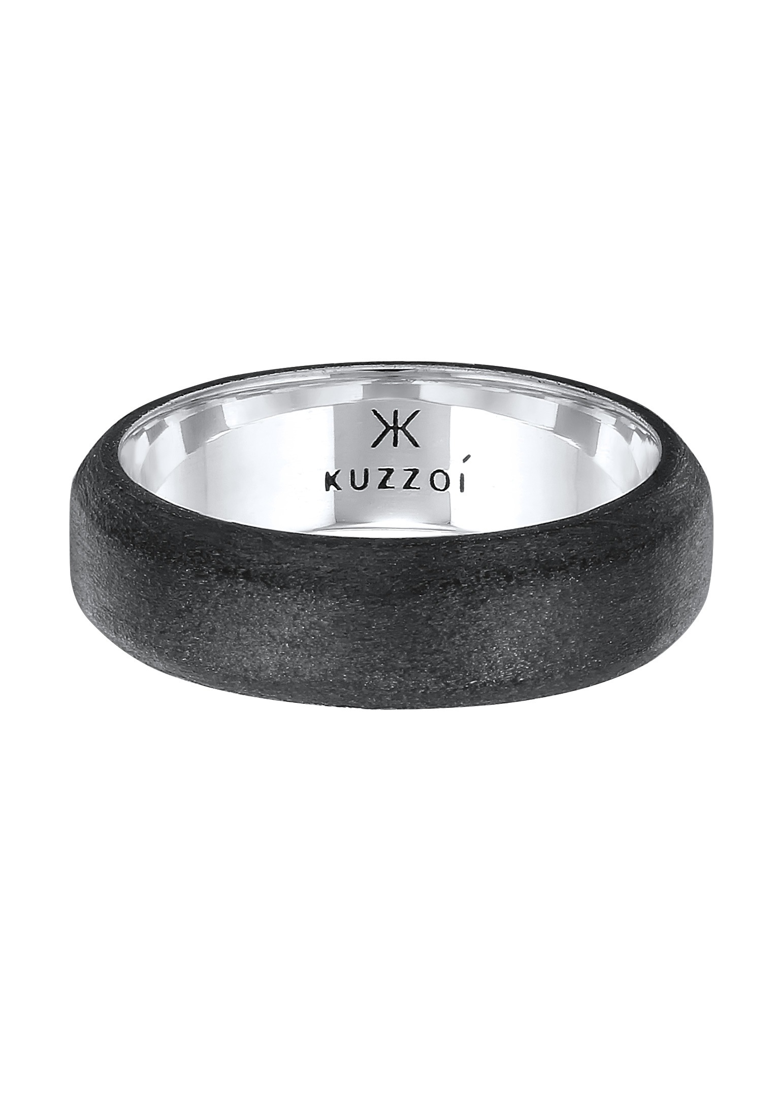 Kuzzoi Silberring »Herren Bandring Basic 925 Silber«