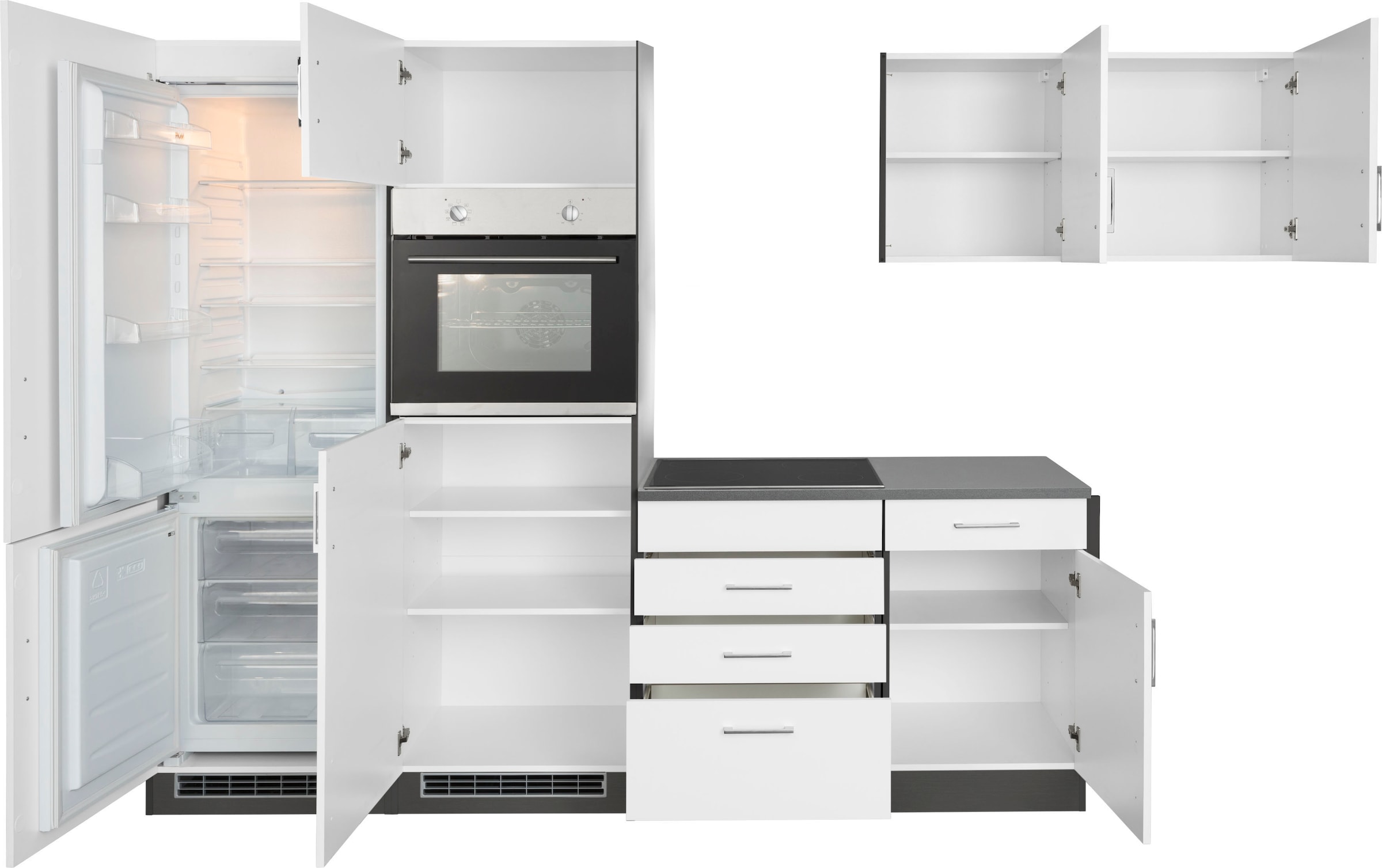 KOCHSTATION Küchenzeile »KS-Paris – Küchen mit einzigartigen Fotomotiven au günstig online kaufen