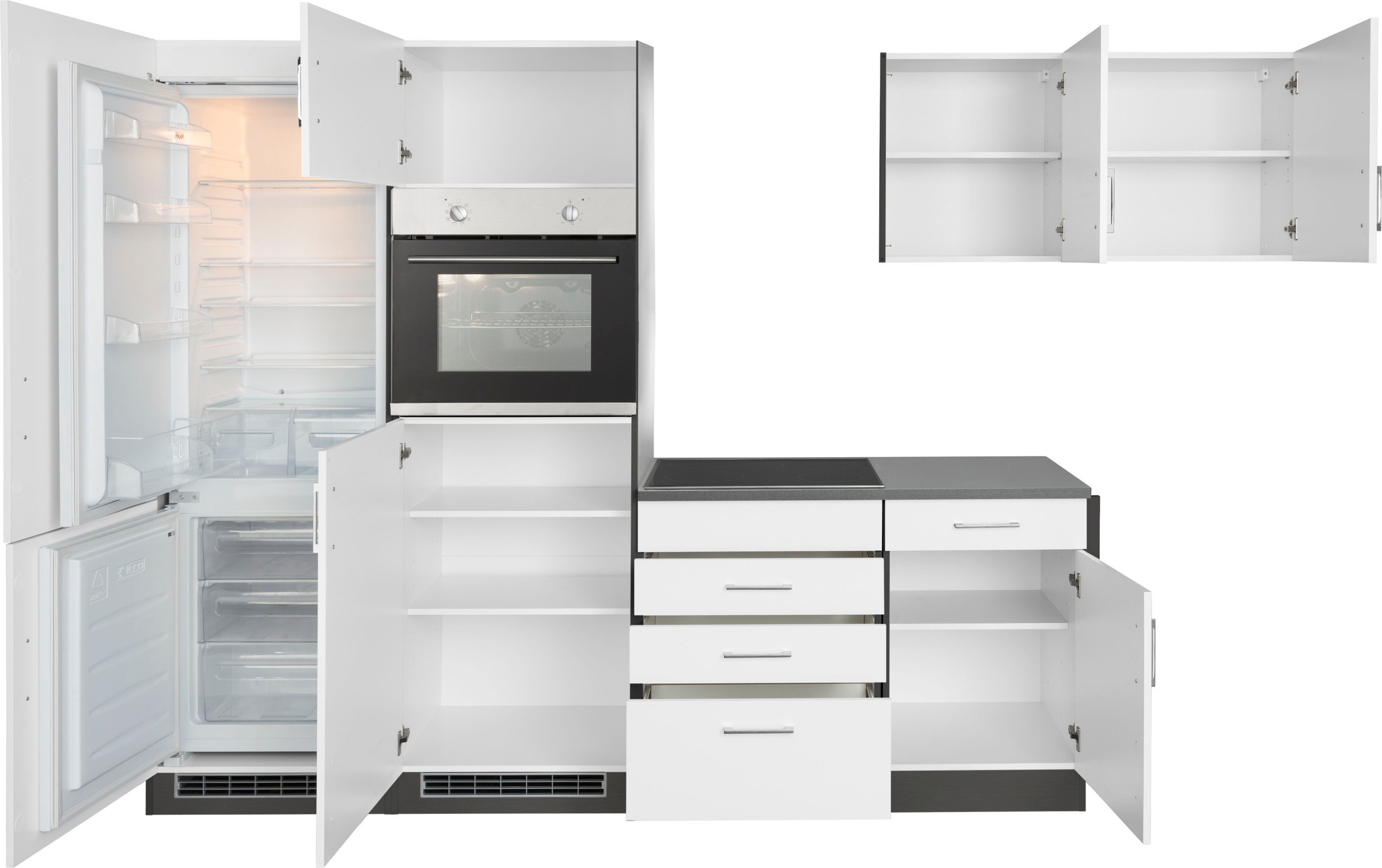 KOCHSTATION Küchenzeile »KS-Paris – Küchen mit einzigartigen Fotomotiven au günstig online kaufen