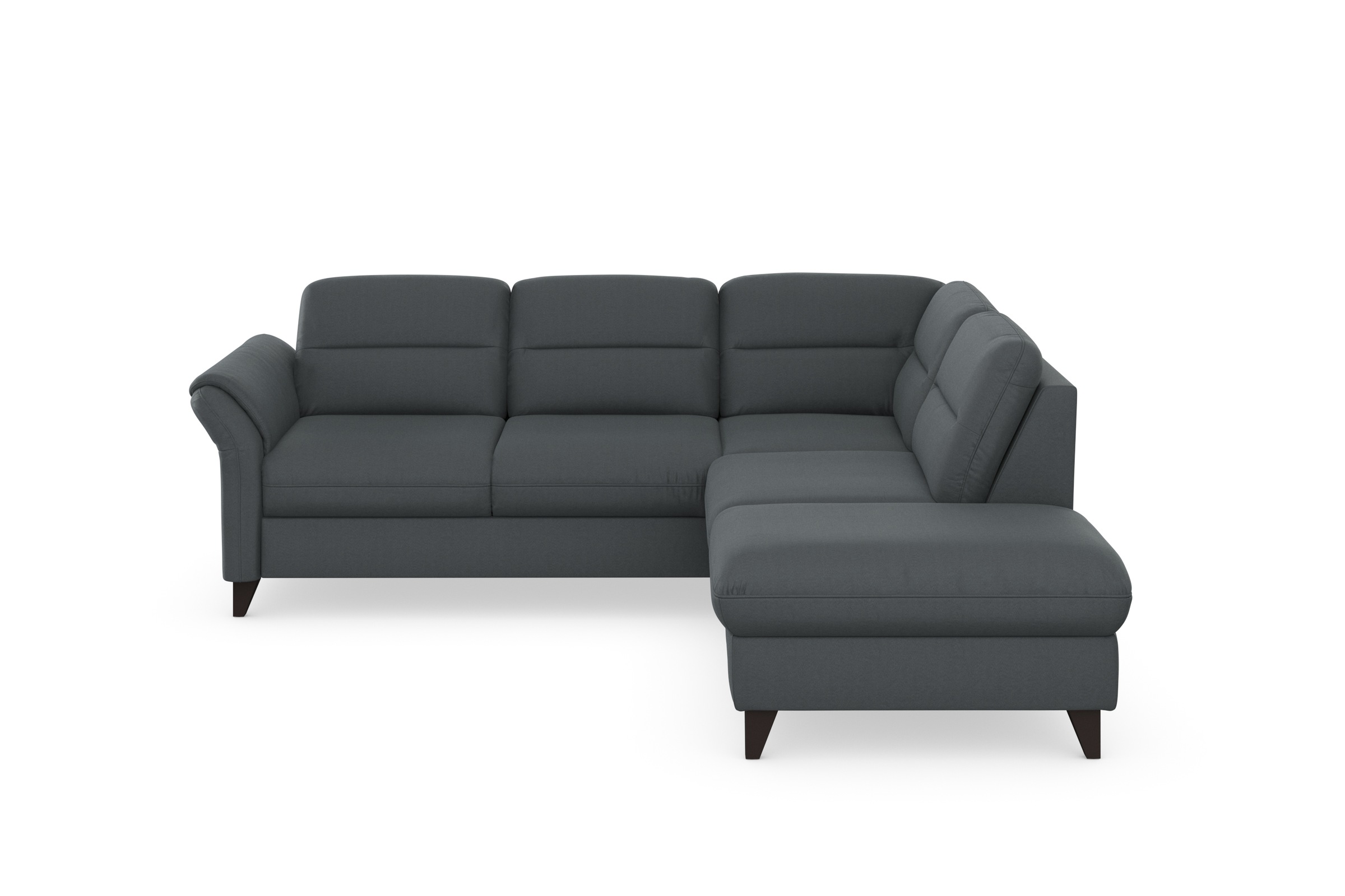 sit&more Ecksofa »Mellum L-Form«, Federkern, wahlweise mit Bettfunktion, Stauraum und Armteilfunktion