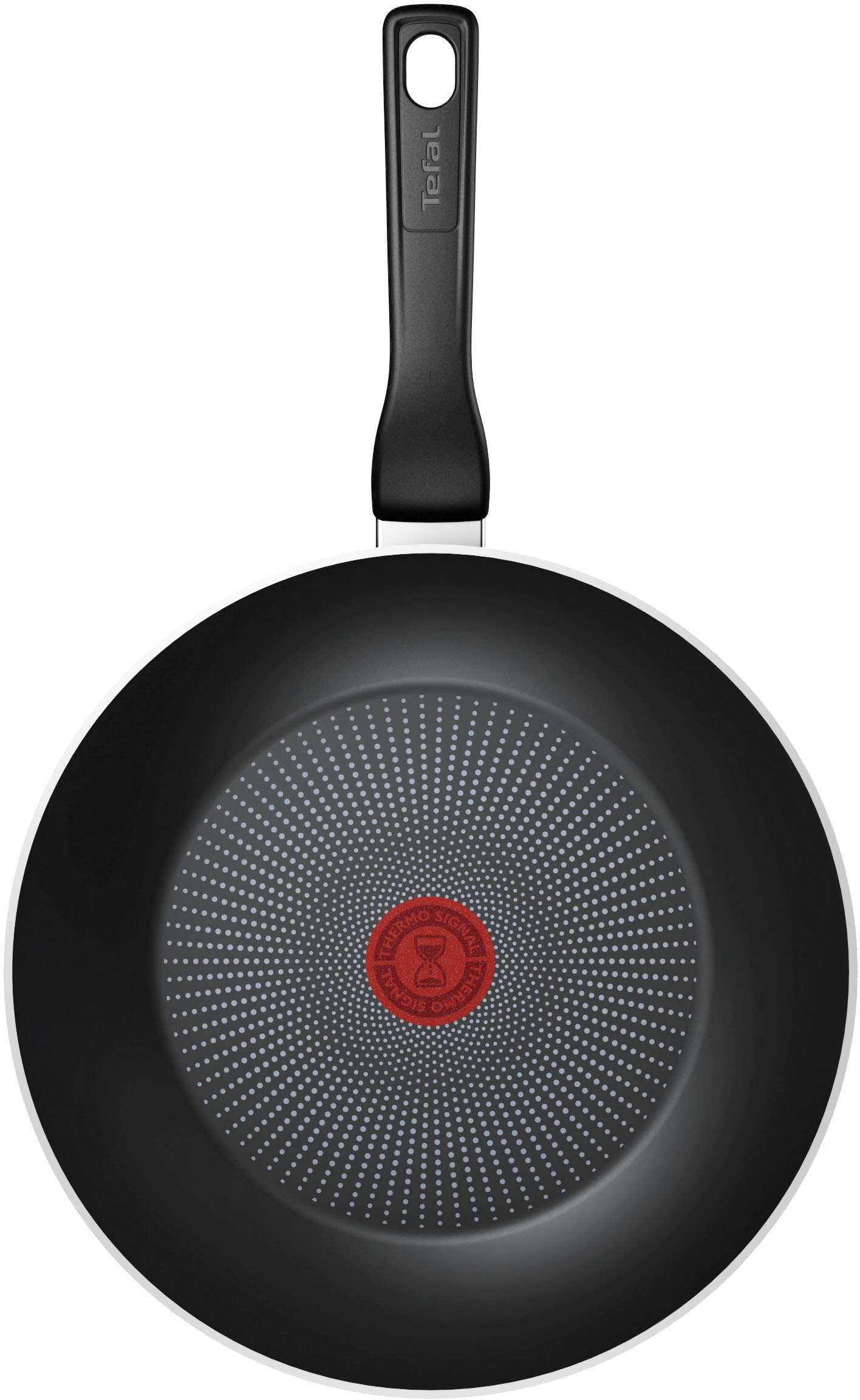 Tefal Wok »Recycled On, Induktion, Ø 28 cm«, Aluminium, (1 tlg.), aus 100% recyceltem Aluminium, Antihaftversiegelung, Thermo-Signal