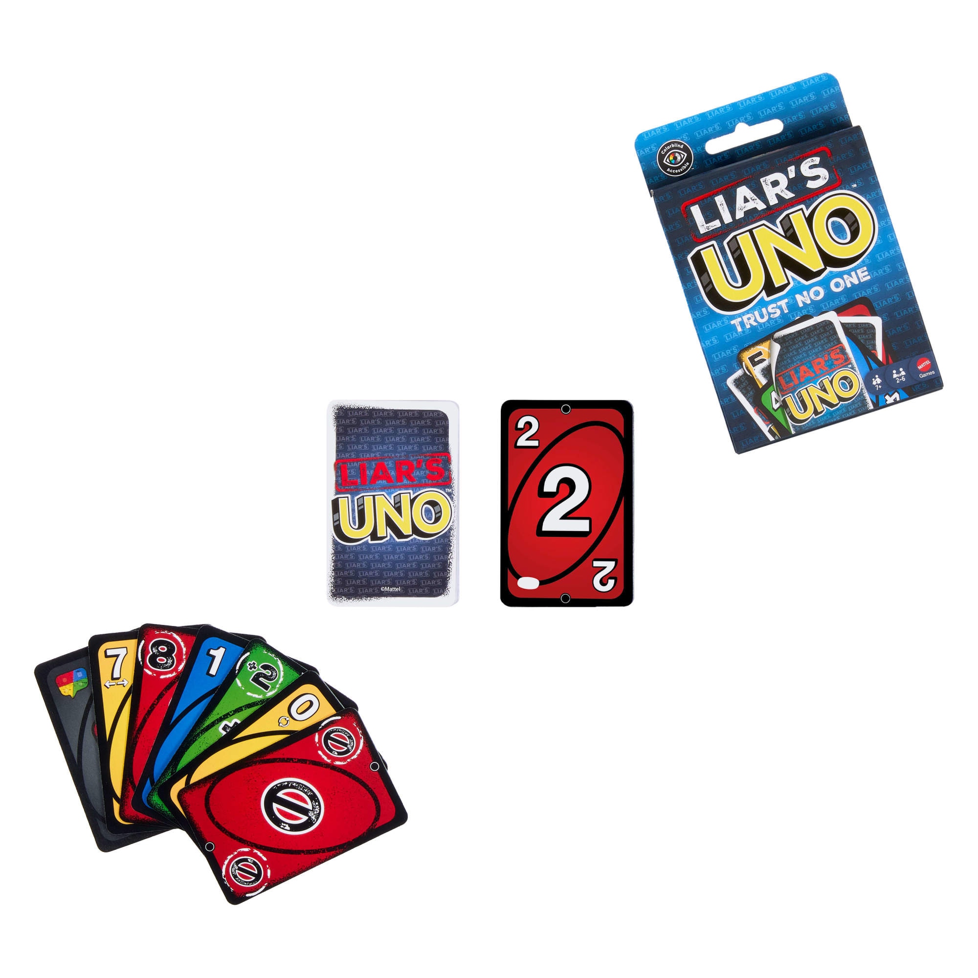 Mattel games Spiel »UNO Liars«