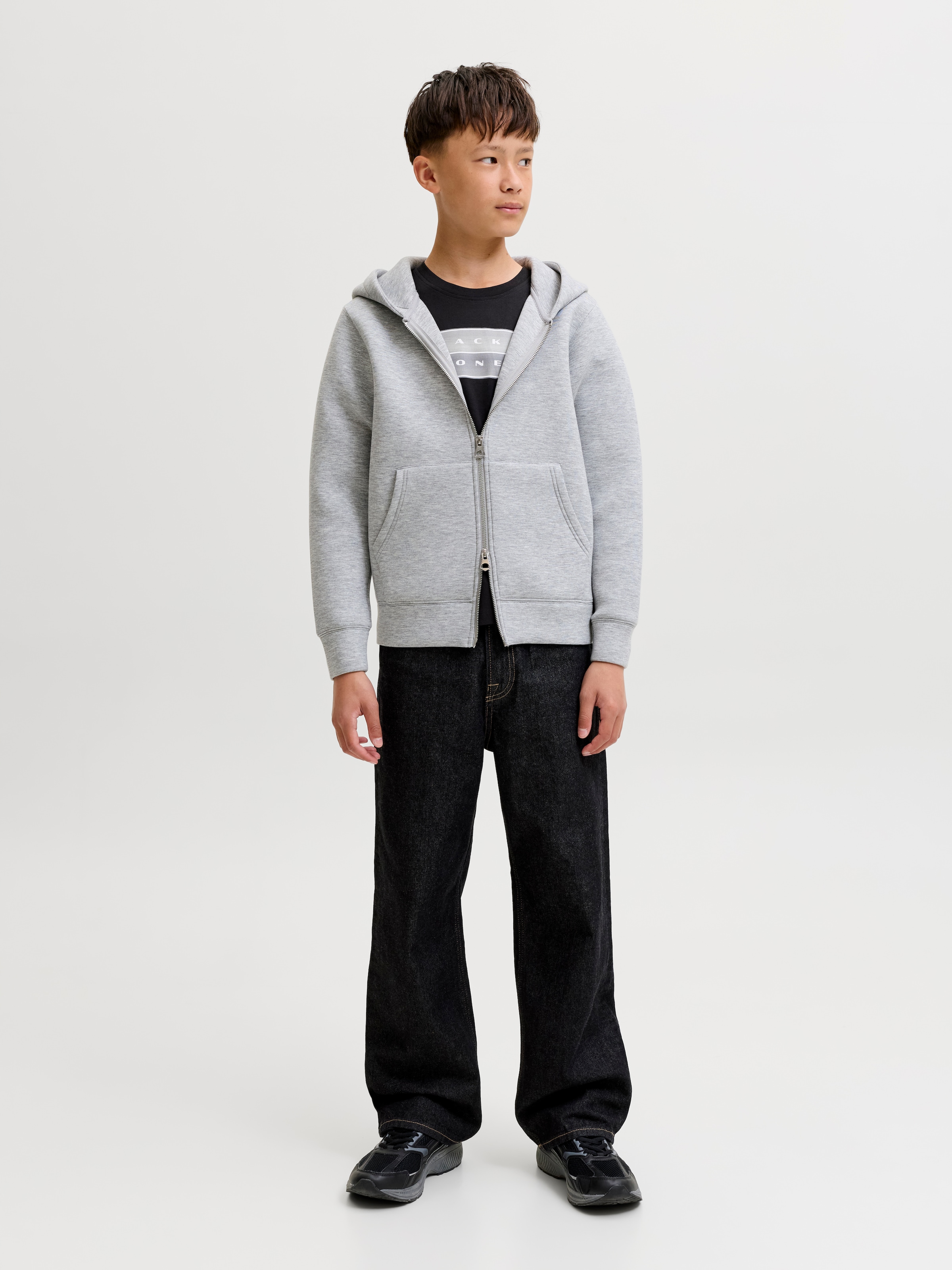 Jack & Jones Junior »JCOFUSION DOTS PRINT TEE SS CN JNR« Baumwolle, normal geschnitten