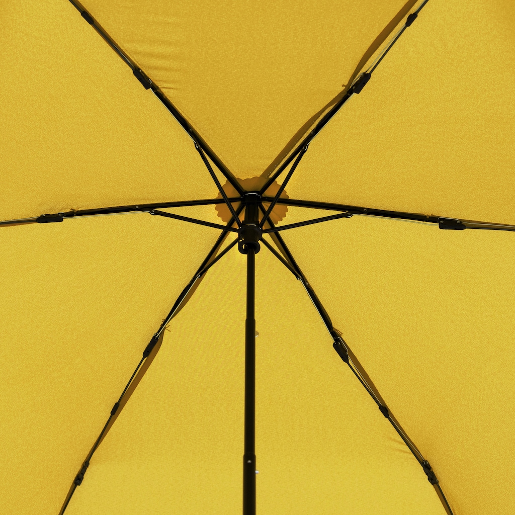 doppler® Taschenregenschirm »Zero 99 flat uni, Shiny Yellow«
