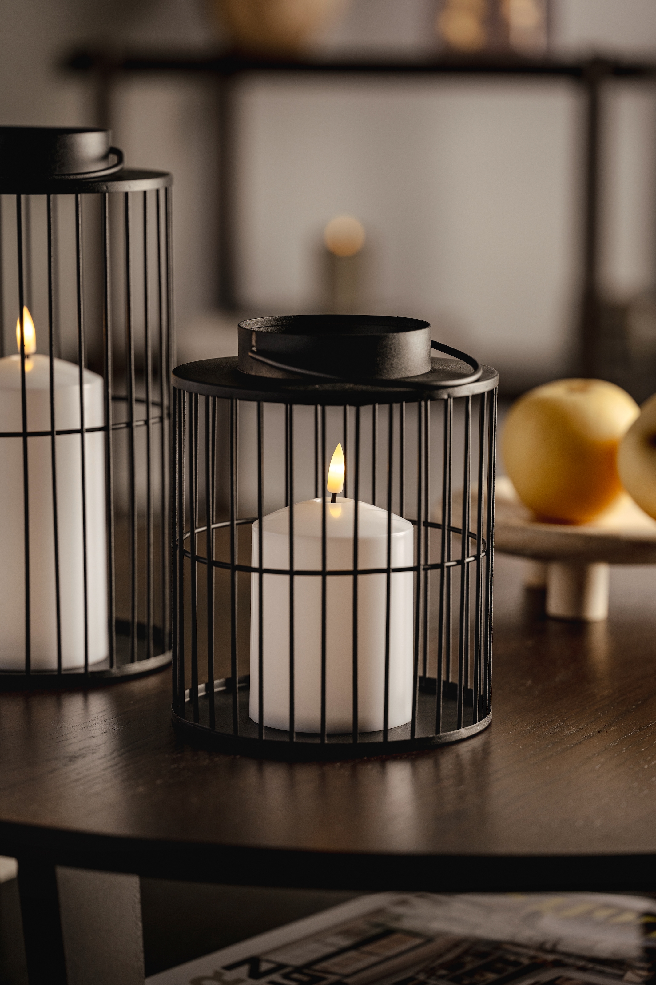 LEONARDO LED-Leuchte »Silenzio« aus schwarzem Metall