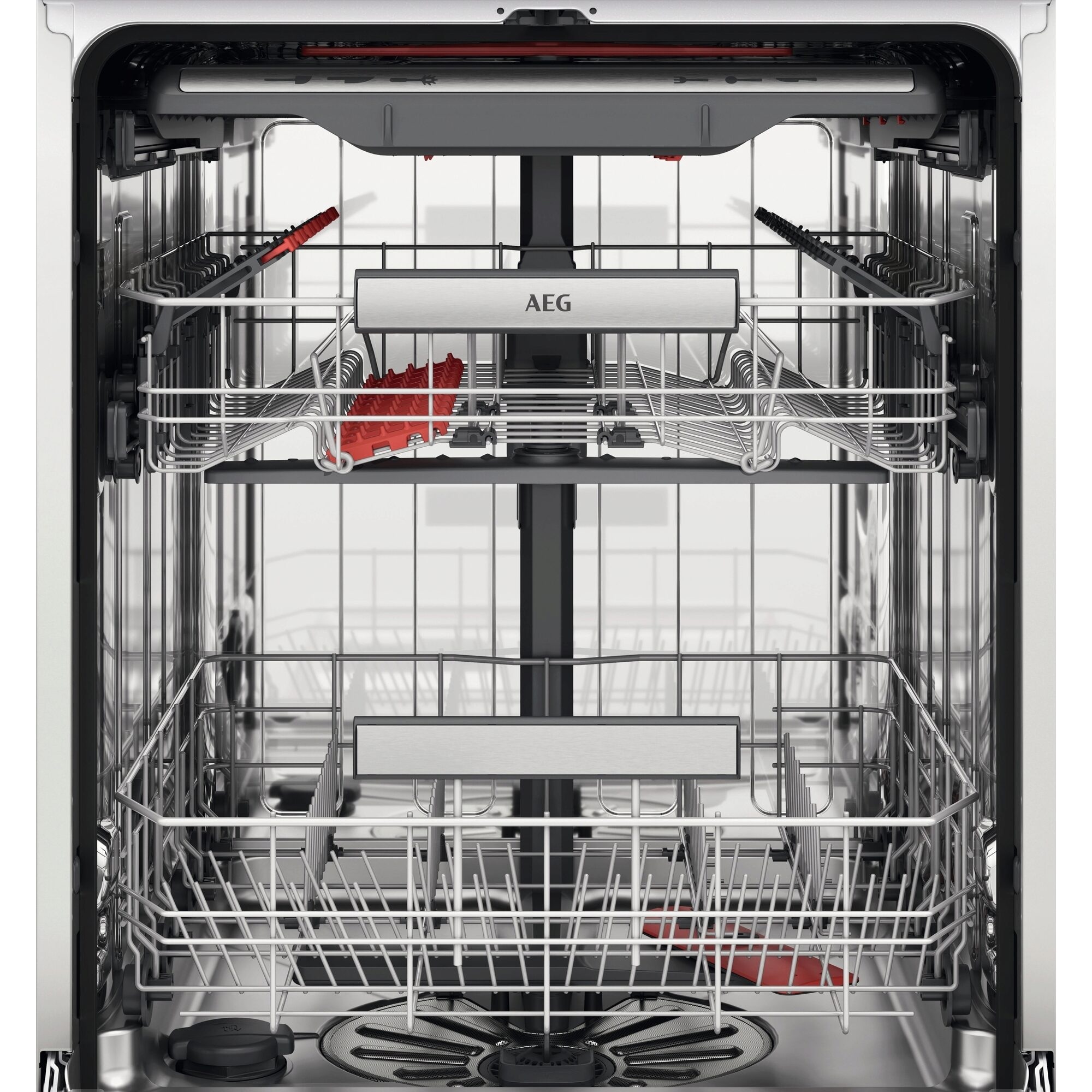 AEG Standgeschirrspüler 7000 »FFB7676APW«, 14 Maßgedecke, SoftGrips & SoftSpikes