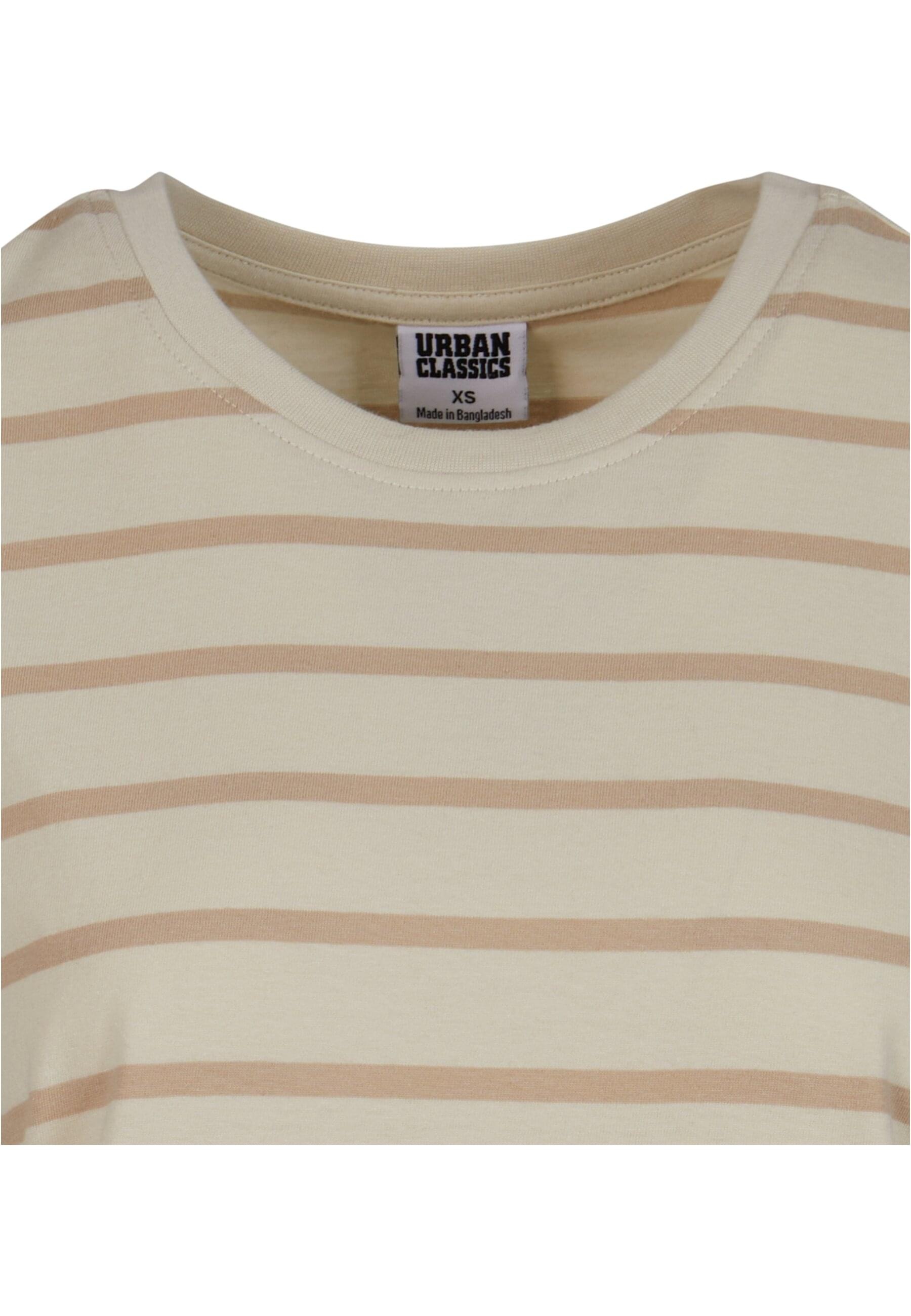 URBAN CLASSICS T-Shirt »Urban Classics Damen Ladies Striped Boxy Tee« 1 Stk. tlg.