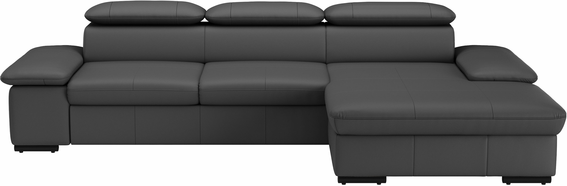 sit&more Ecksofa »Alcudia L-Form«, wahlweise mit Bettfunktion günstig online kaufen
