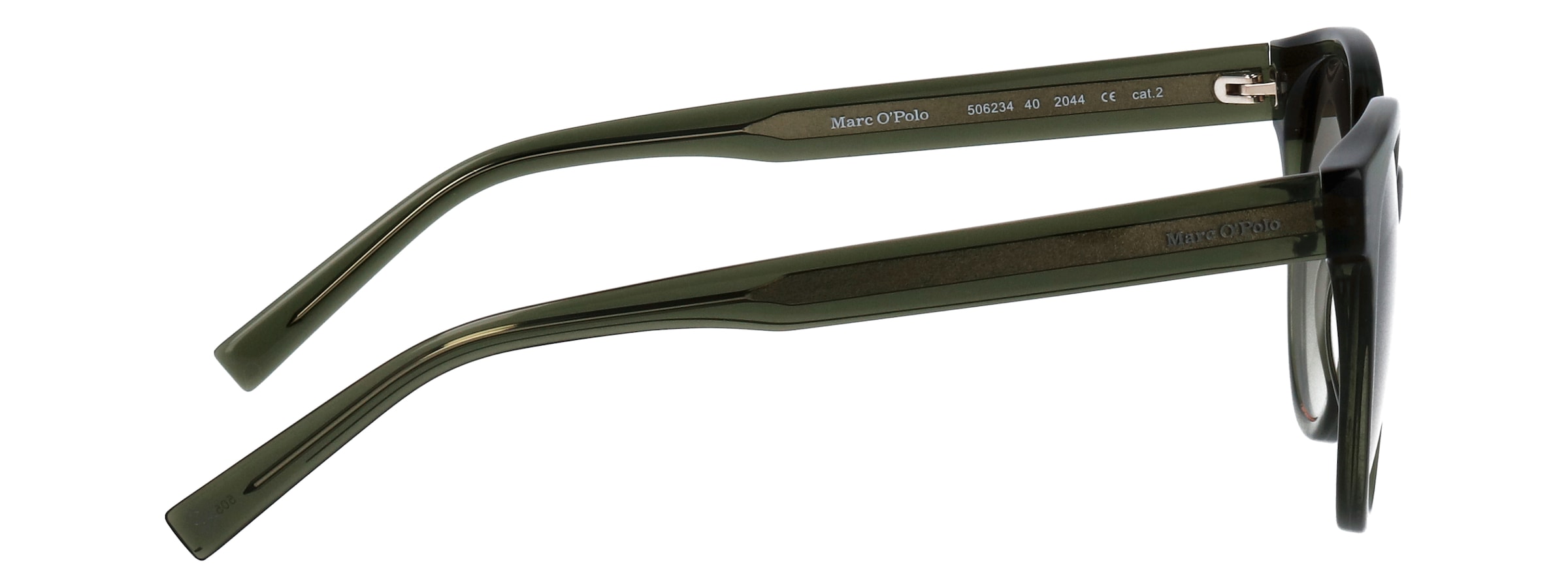 Marc O'Polo Sonnenbrille »Modell 506234« Form Panto, Logoschriftzug auf Bügel, Kunststofffassung