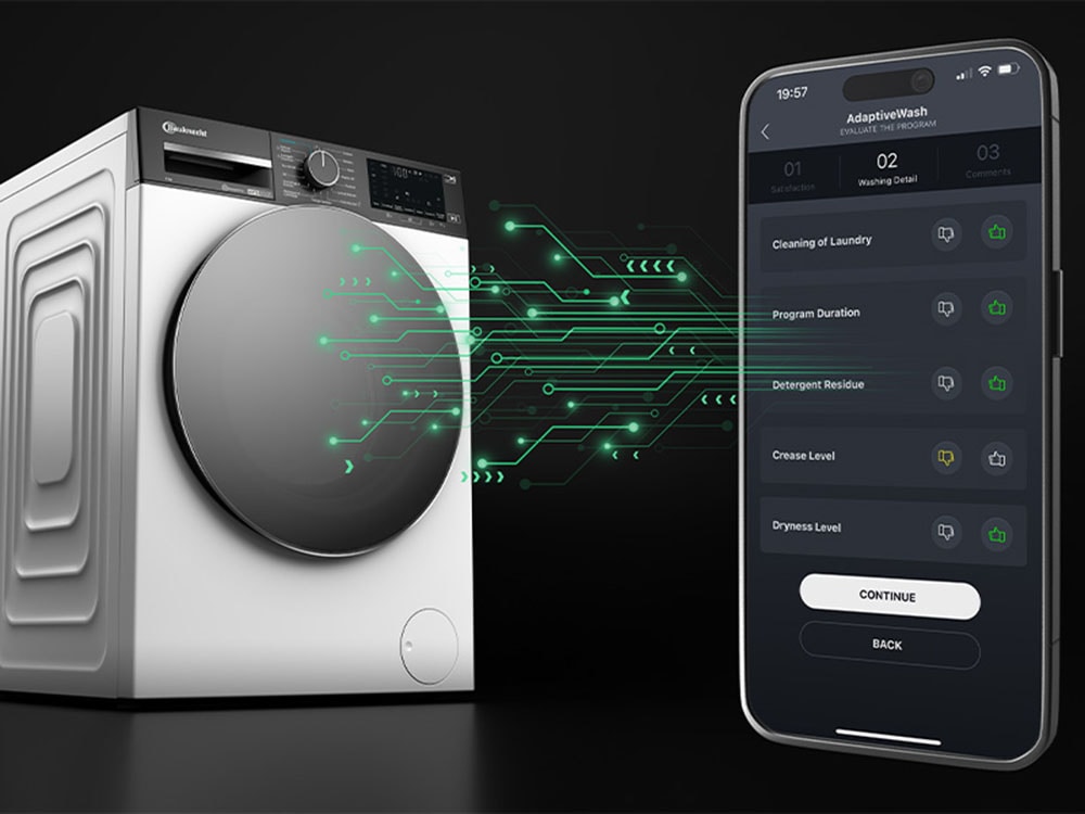 BAUKNECHT Waschmaschine Toplader »TBK 61A BWD SILENCE« 6 kg 1200 U/min HomeWhiz – smarte Vernetzung für mehr Komfort