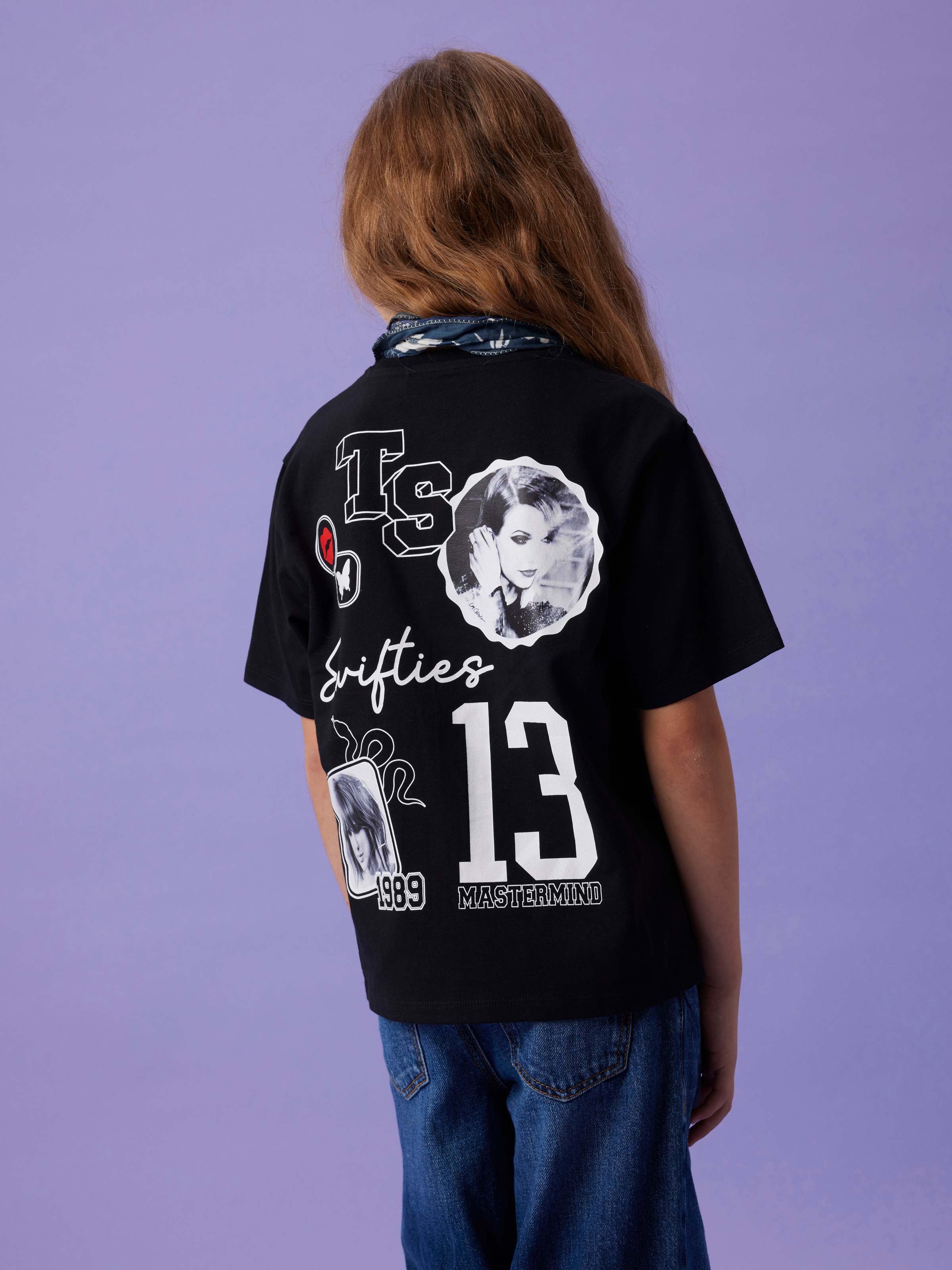 Name It T-Shirt »NKFFEYRE TSWIFT SS NREG TOP SKY«, CELEBRITY ICONS mit Taylor Swift Druck