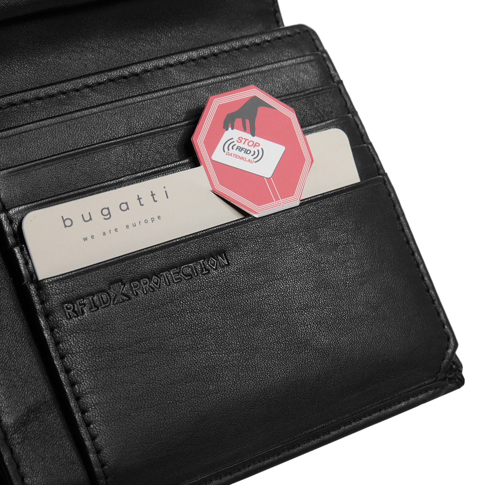 bugatti Geldbörse »PRIMO RFID«, echt Leder im Online-Shop kaufen