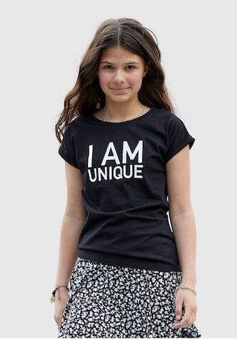 T-Shirt »I AM UNIQUE«