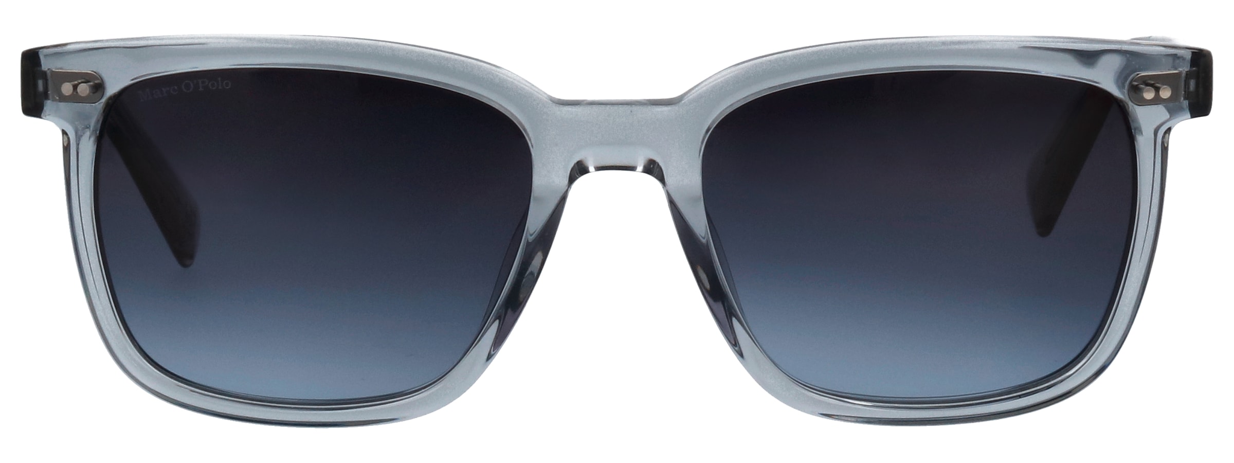 Marc O'Polo Sonnenbrille Form Karree/Eckig , Logoschriftzug auf Bügel und Glas, CR 39