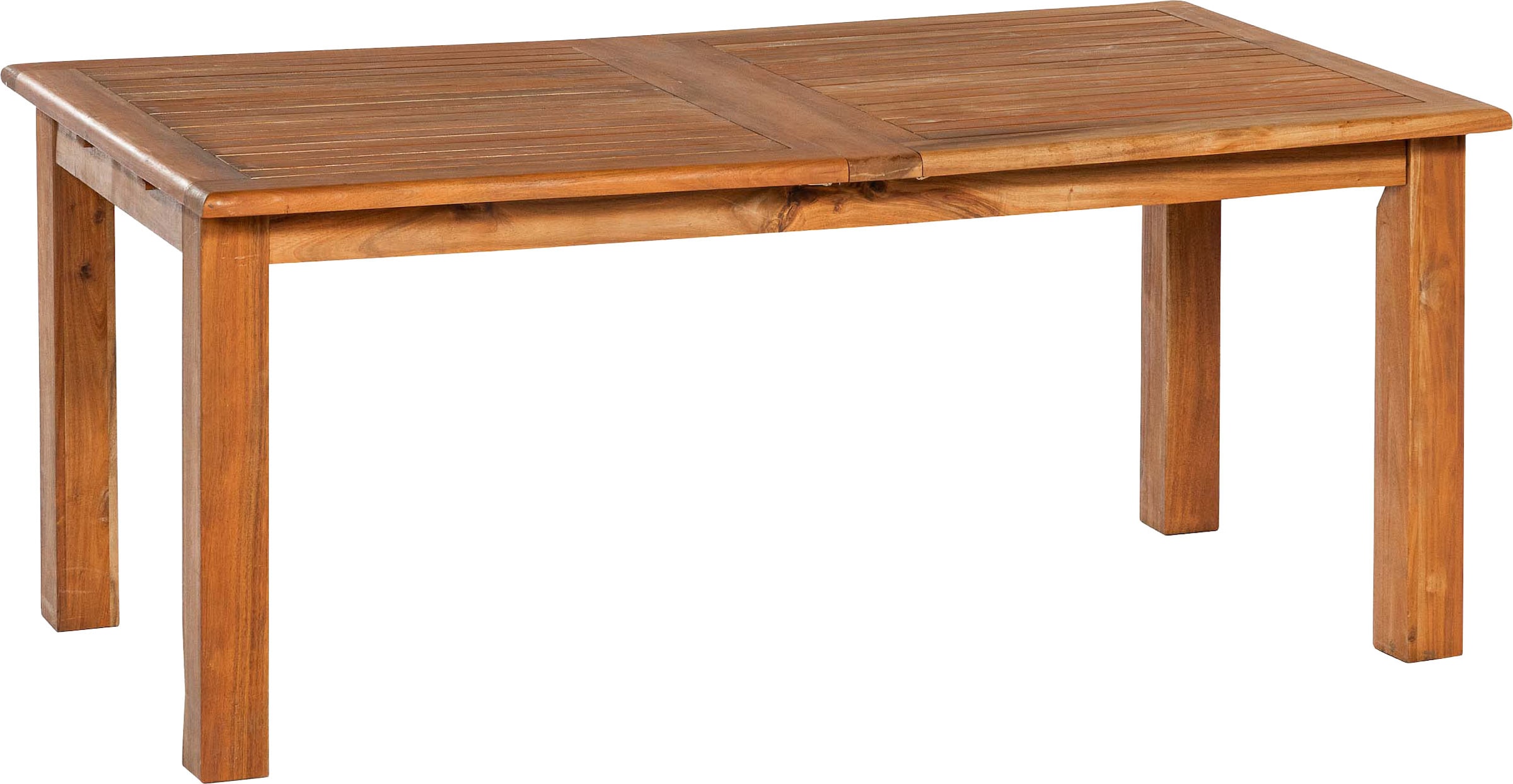 MERXX Garten-Essgruppe »Paraiba« Set, 13 tlg. inkl. 6 Klappsessel, 6 Auflagen, 1 Doppelausziehtisch