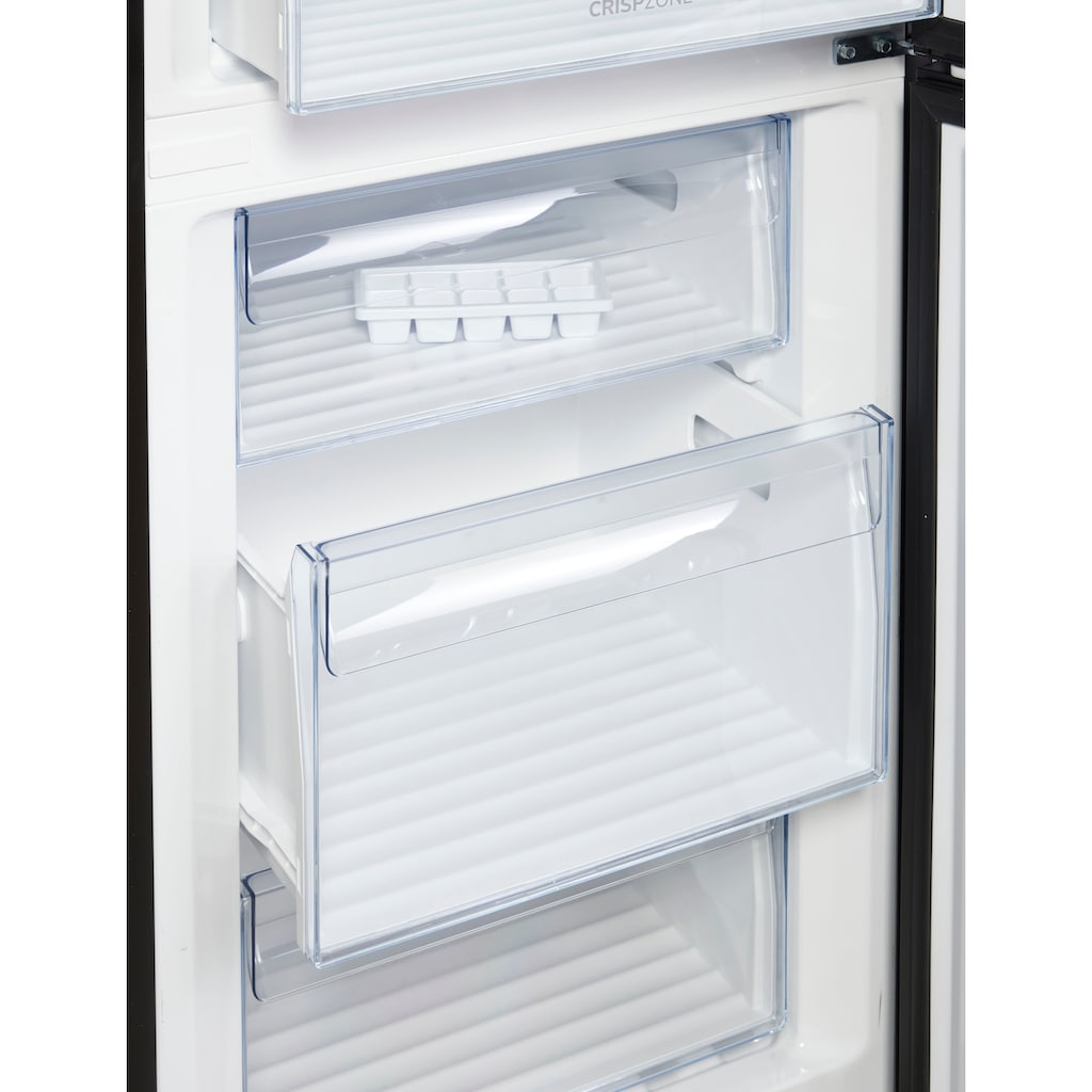 GORENJE Kühl-/Gefrierkombination »NK79C0D«, NK79C0DBK, 185 cm hoch, 60 cm breit