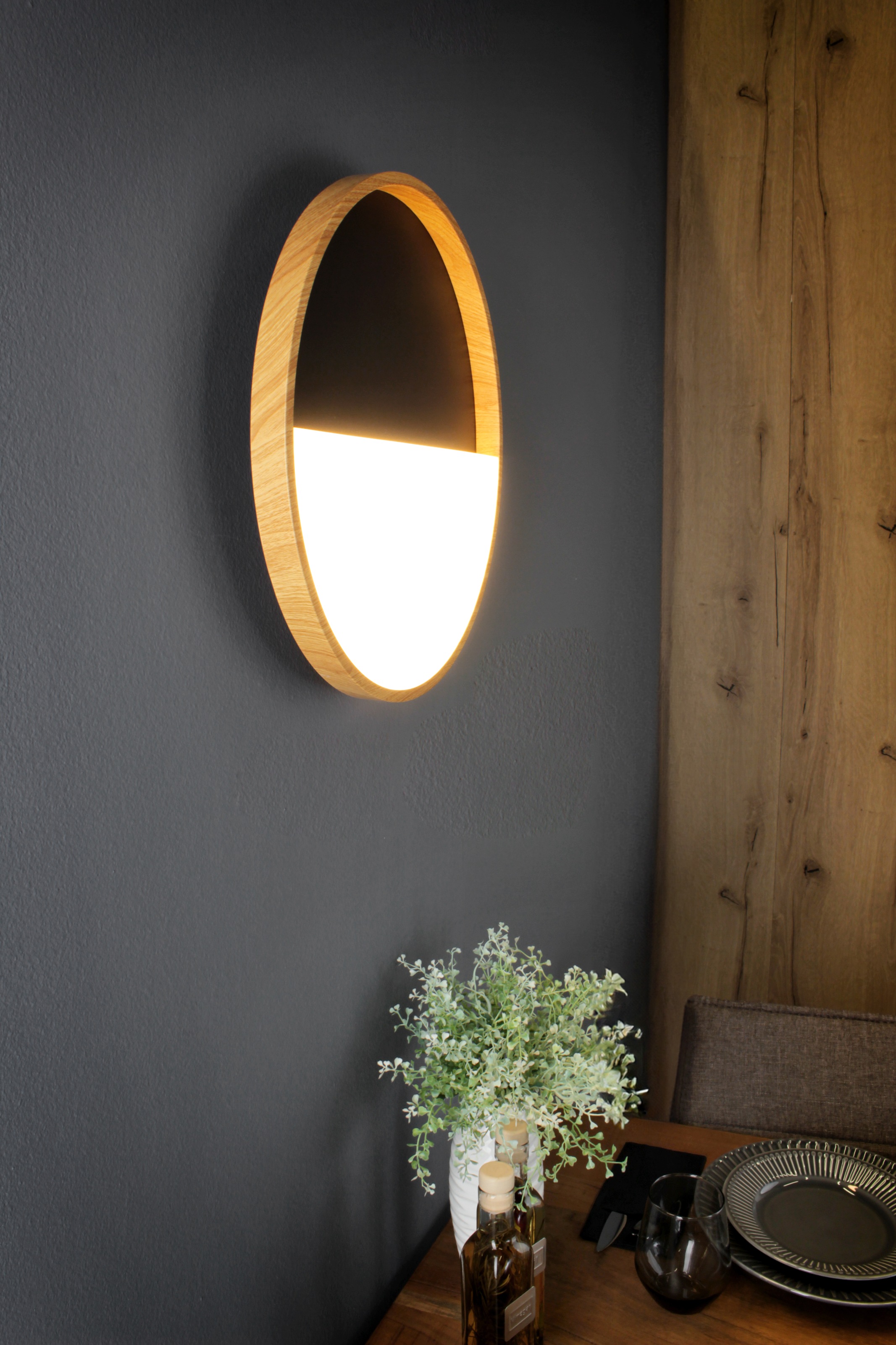 ECO-LIGHT LED Wandleuchte »VISTA«. LED fest integriert, Ø 30,00 cm günstig online kaufen