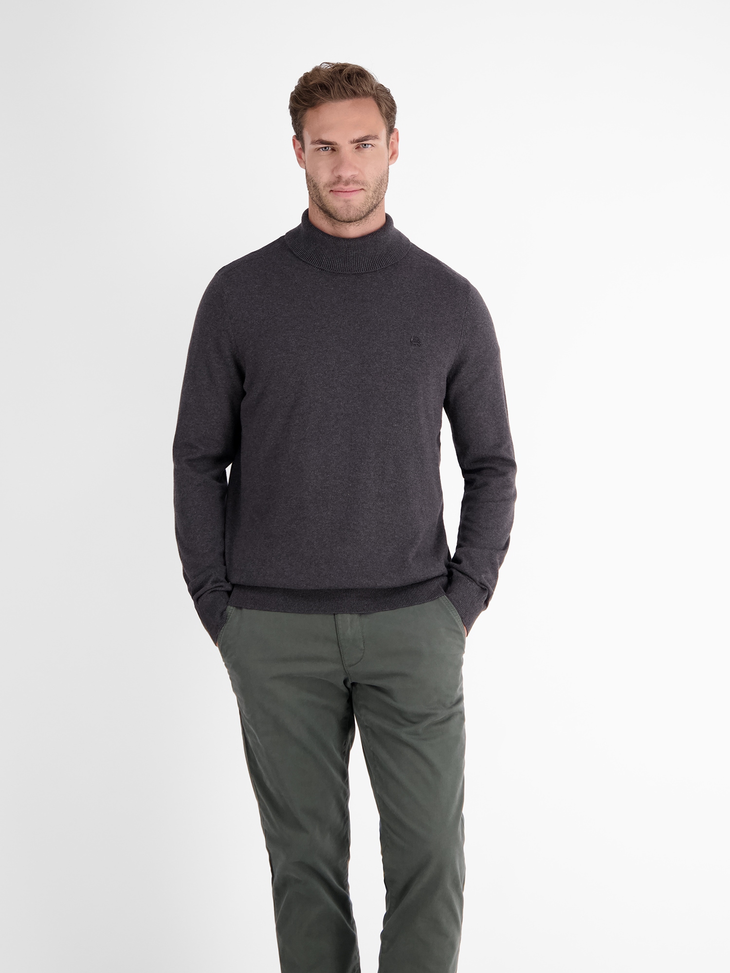 LERROS Rollkragenpullover »LERROS Rollkragen-Strickpullover«