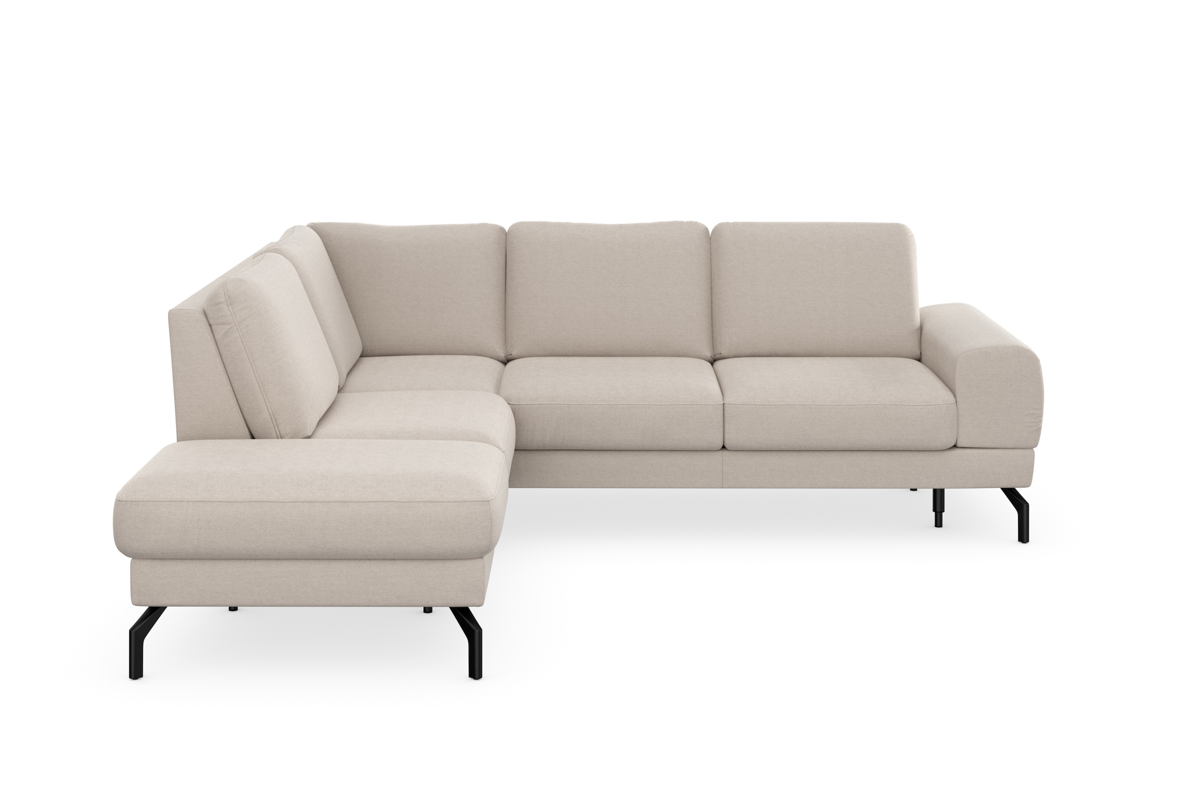 sit&more Ecksofa »Cinturo L-Form«, inklusive Sitztiefenverstellung und Federkern, Sitzhöhe 48 cm