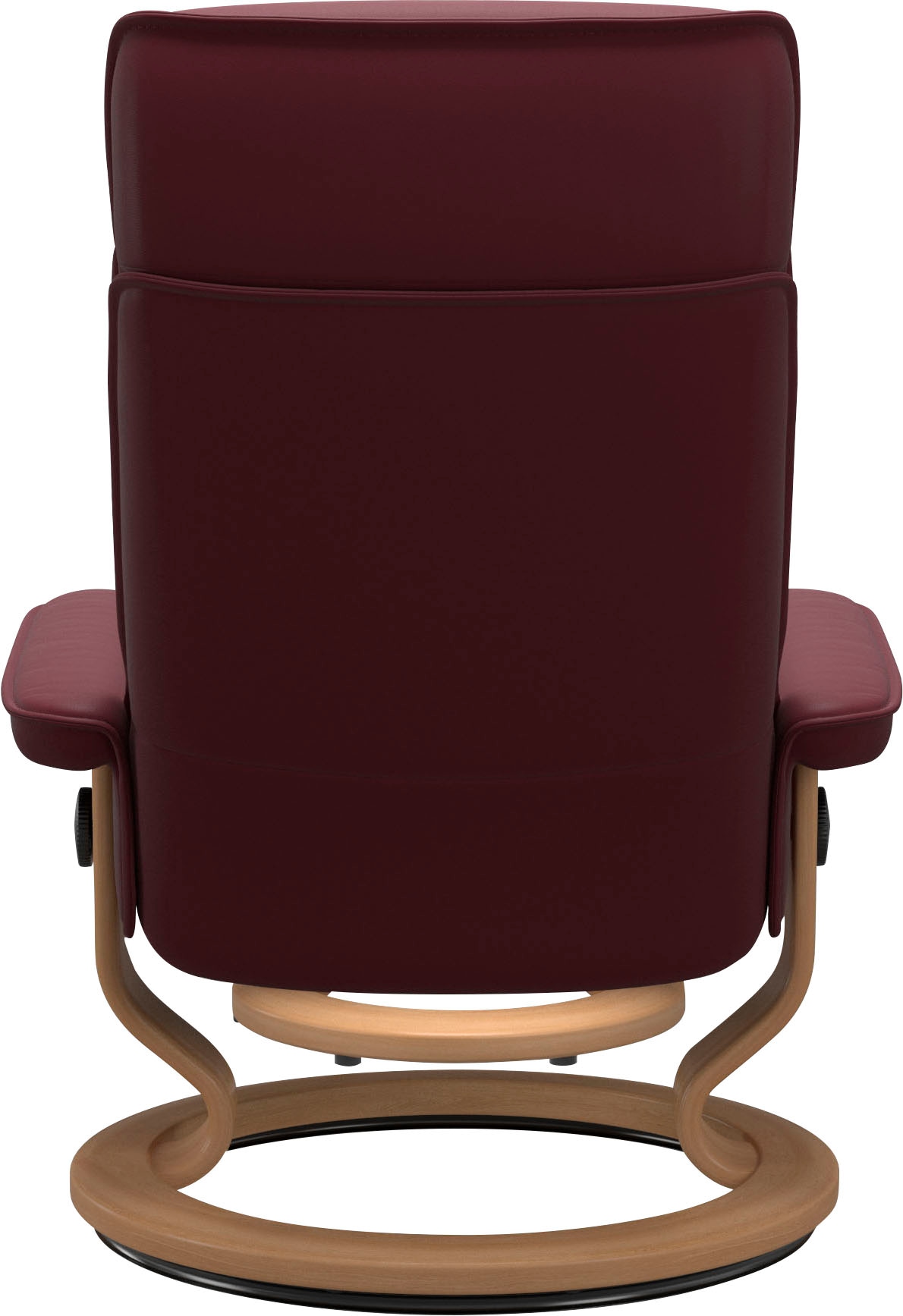 Stressless® Relaxsessel »Admiral«, (Set, Relaxsessel inkl. Hocker), mit Classic Base, Größe M & L, Gestell Eiche