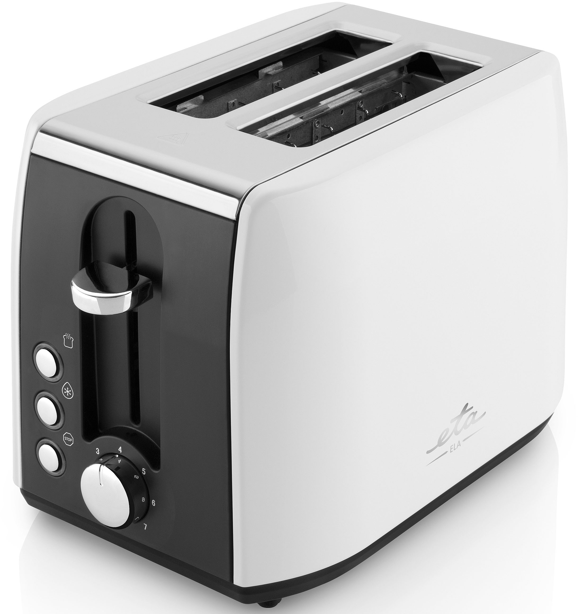 eta Toaster »ELA W, 7 2 ETA106690030«, bestellen 2 kurze Online-Shop Bräunungsstufen Schlitze, Scheiben, für weiß, im 900