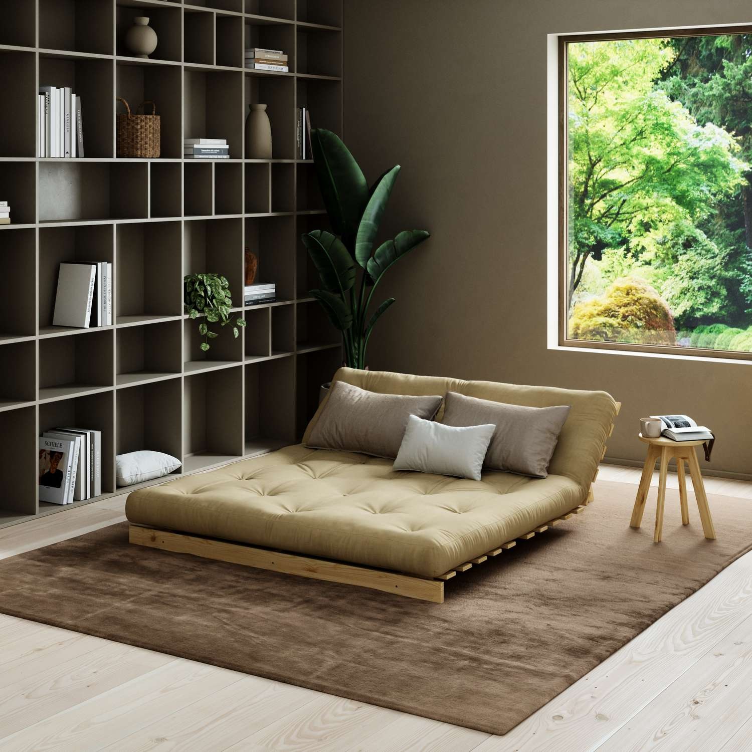 Karup Design Daybed "Roots Schlafsofa, Gästebett, Sofa inkl. Futonmatratze" günstig online kaufen